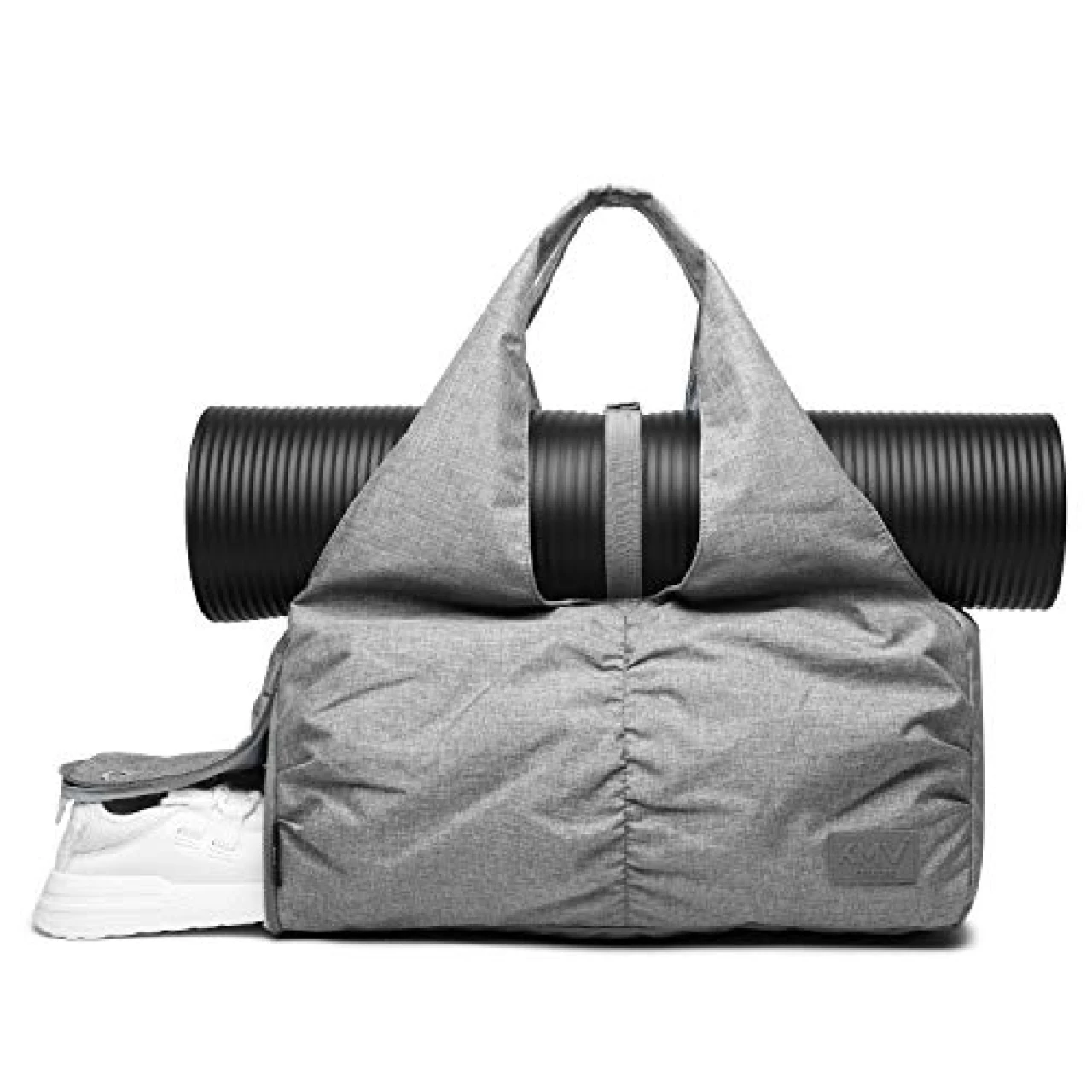 Y.U.M.C. Travel Yoga Gym Bag for Women, Carrying Workout Gear, Makeup, and Accessories, Shoe Compartment and Wet Dry Storage Pockets