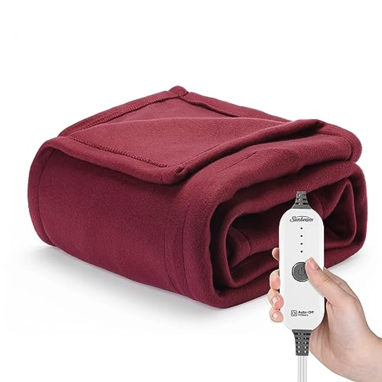 Sunbeam Royal Ultra Cabernet Heated Personal Throw / Blanket