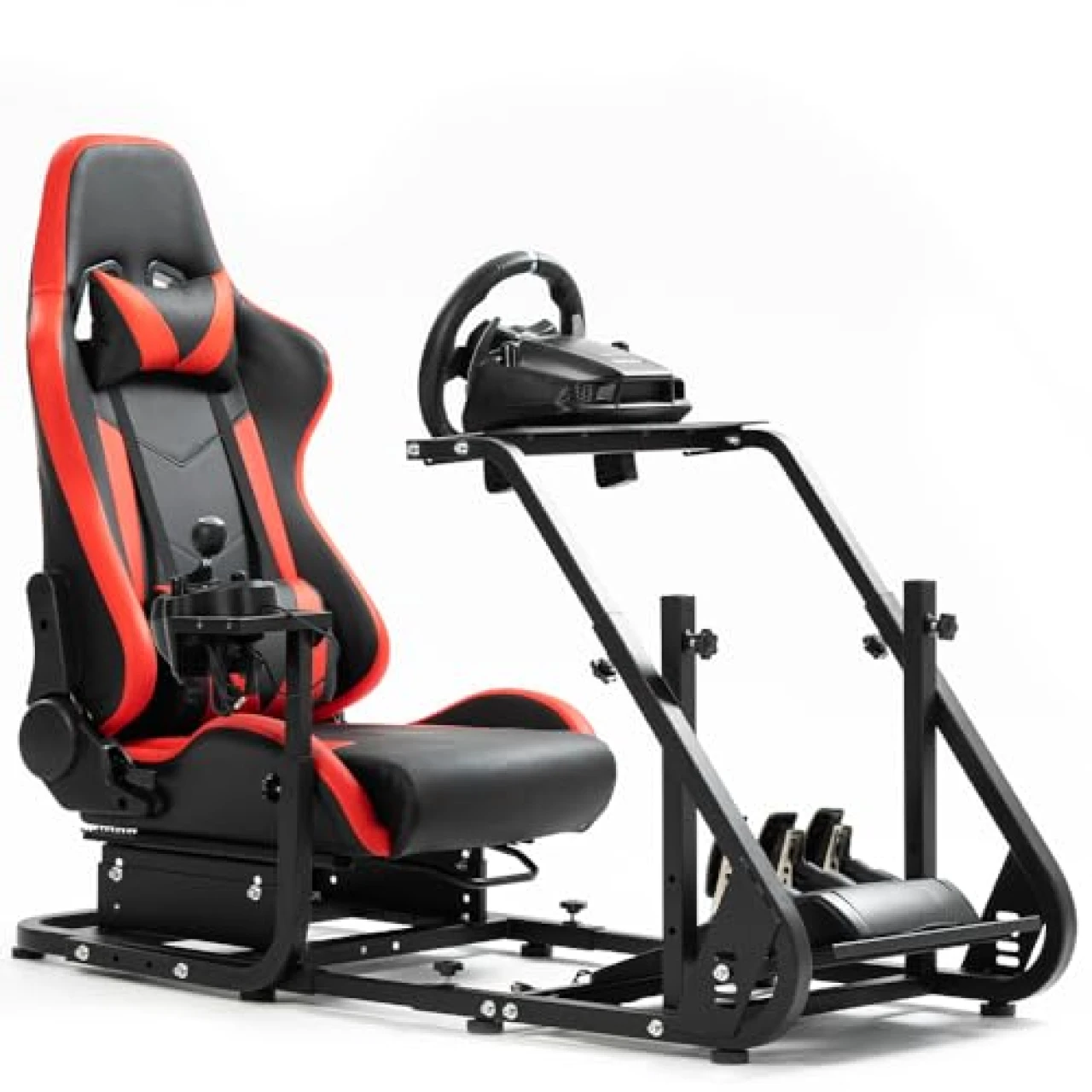 Marada Racing Simulator Cockpit with Red Racing Seat