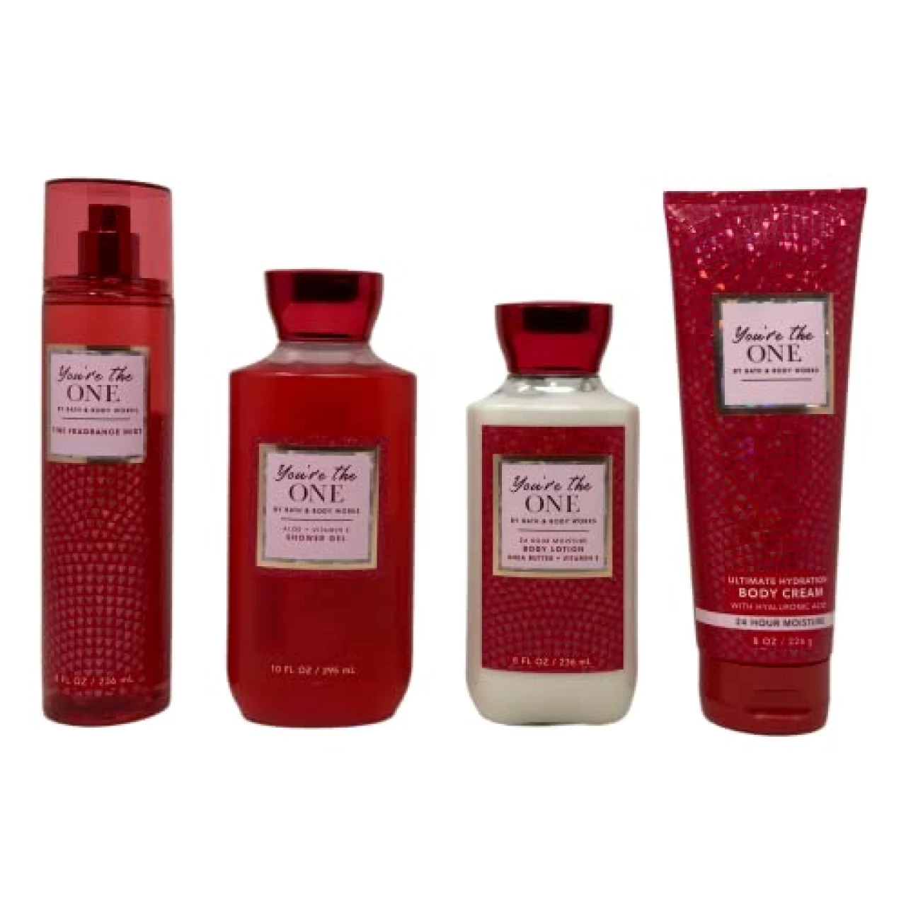 Bath &amp; Body Works You&rsquo;re the One - Deluxe Gift Set - Body Lotion - Body Cream - Fine Fragrance Mist and Shower Gel - Full Size