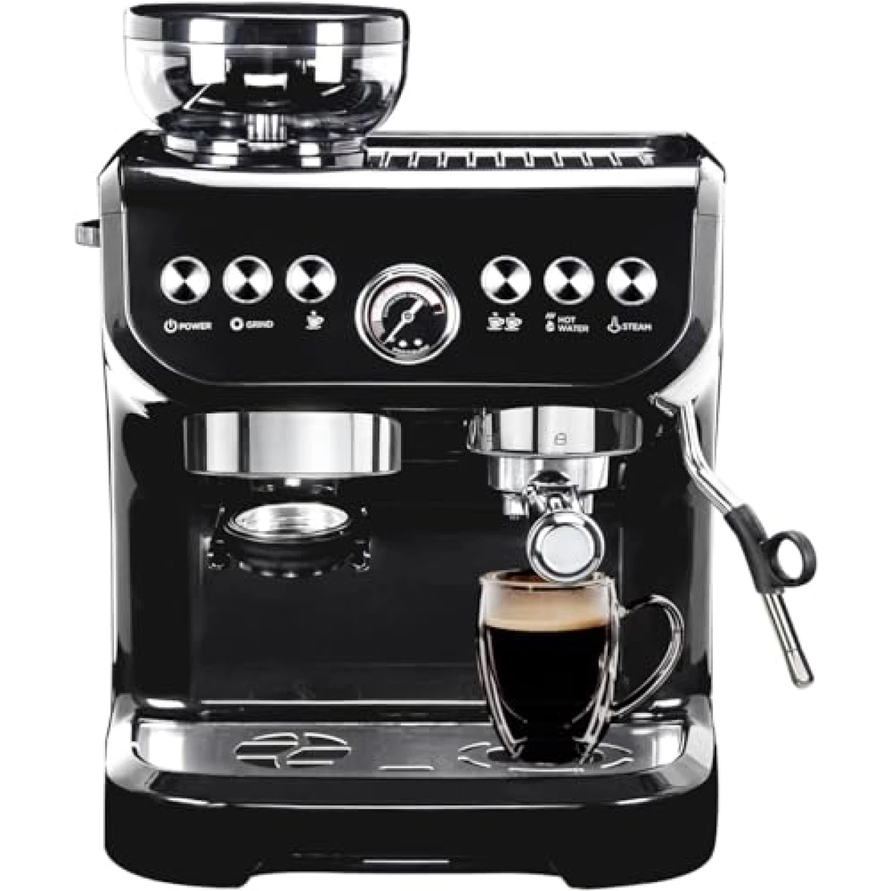 MIROX Espresso Coffee Maker With Grinder For Home