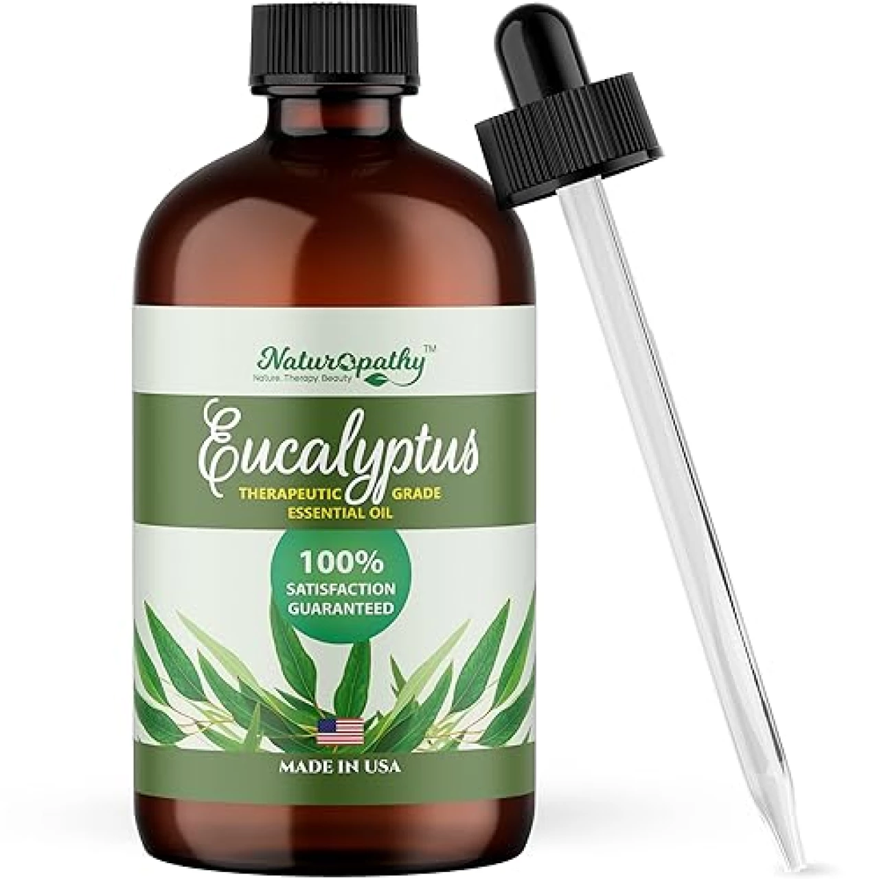 Naturopathy Eucalyptus Essential Oil, Therapeutic Grade, Premium Quality (4 fl oz)