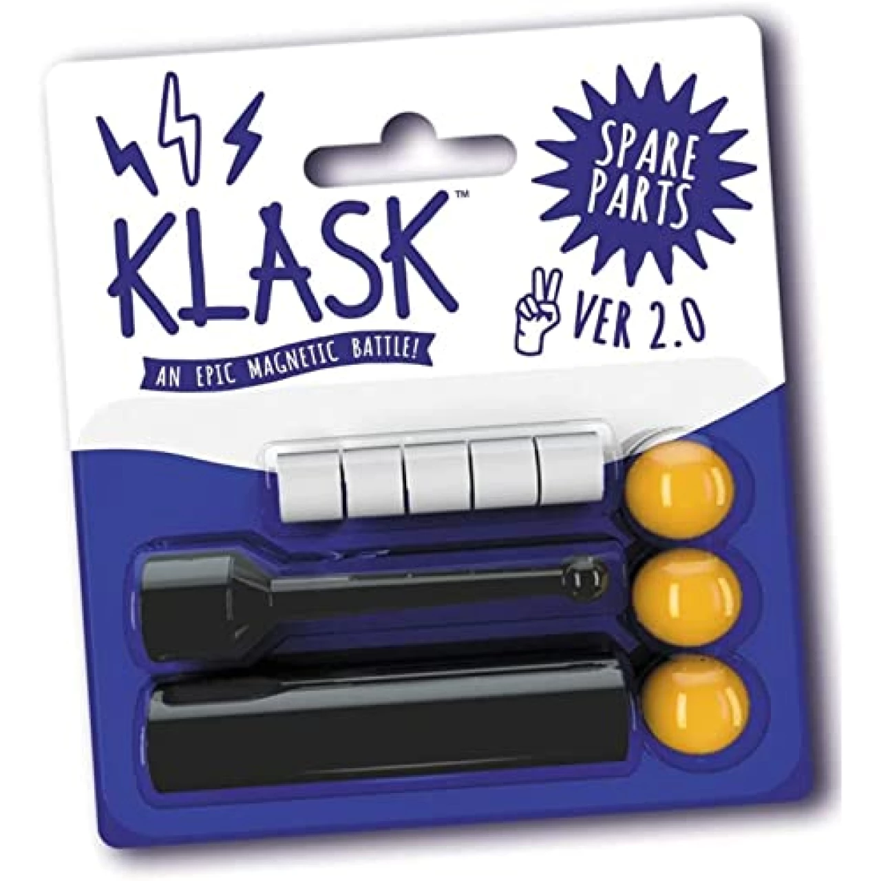 KLASK Game Spare Part Set 2.0 - for KLASK and KLASK 4 The Magnetic Party Game of Skill for Kids and Adults of All Ages