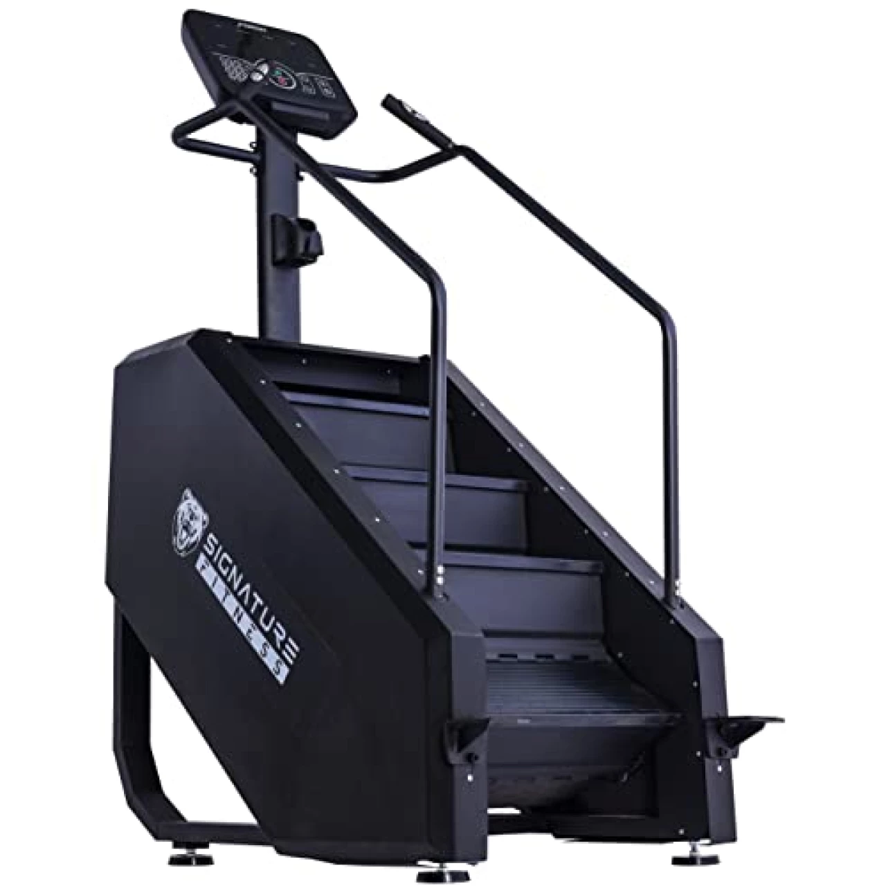 Signature Fitness SF-C2 Continuous Climber Commercial Grade Stair Stepping Machine for Cardio and Lower Body Workouts, Black