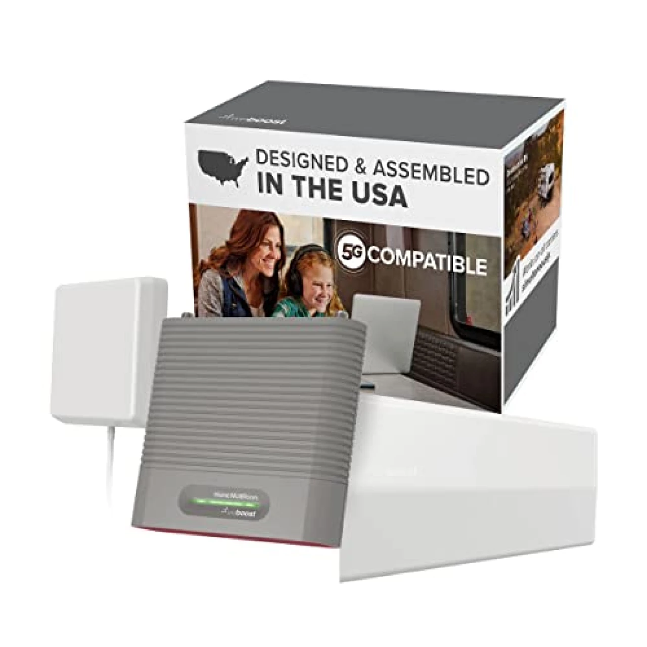 weBoost Destination RV - Cell Phone Signal Booster for Stationary Use | Boosts 5G &amp; 4G LTE for All U.S. &amp; Canadian Carriers