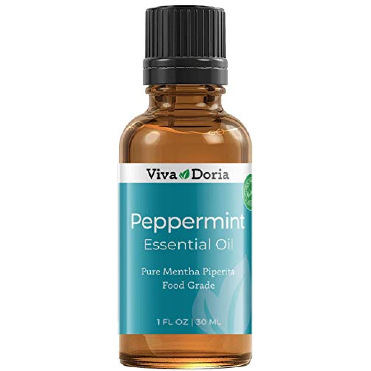 Viva Doria 100% Pure Northwest Peppermint Essential Oil, Undiluted, Food Grade, Steam Distilled, Made in USA, 30 mL (1 Fluid Ounce)