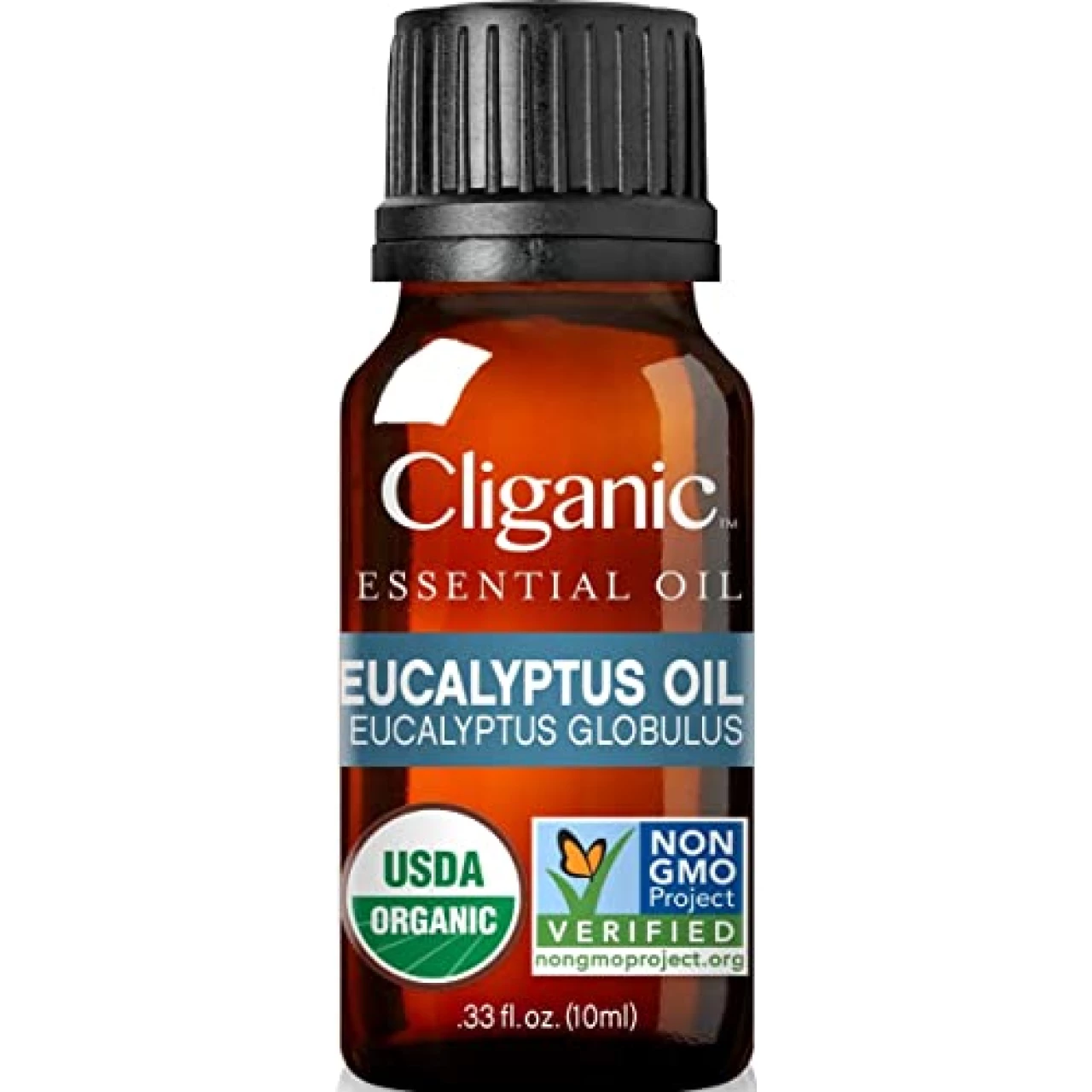 Cliganic USDA Organic Eucalyptus Essential Oil, 100% Pure | Natural Aromatherapy Oil