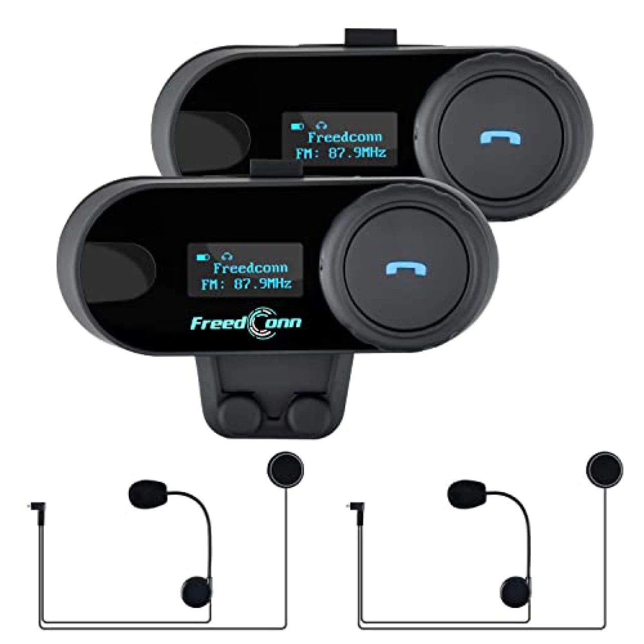 FreedConn Motorcycle Bluetooth Headset