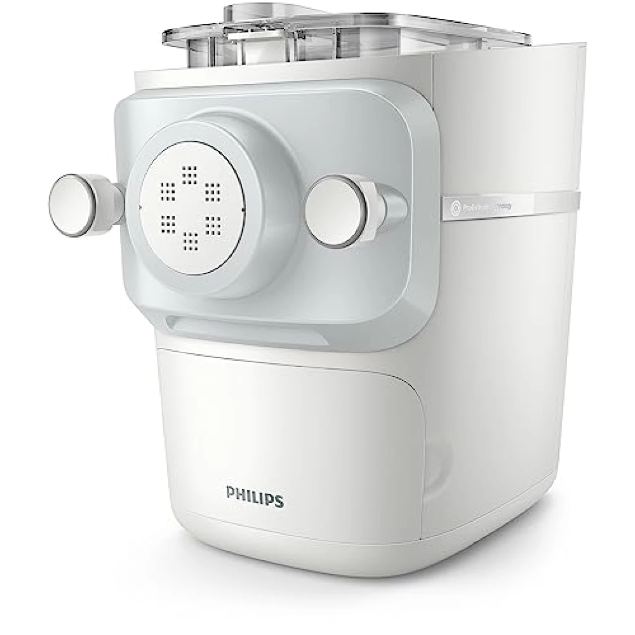 Philips 7000 Series Pasta Maker, ProExtrude Technology 150W, 8 discs, Perfect Mixing Technology, Preapre up to 8 Portions, NutriU App, White, (HR2660/03)