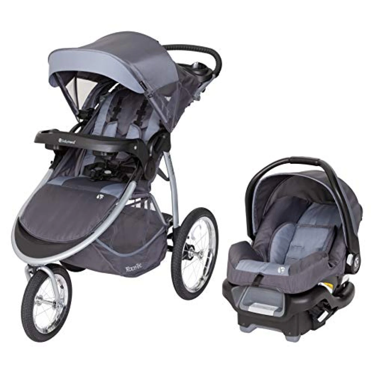 Baby Trend Expedition Race Tec Jogger Travel System, Ultra Grey