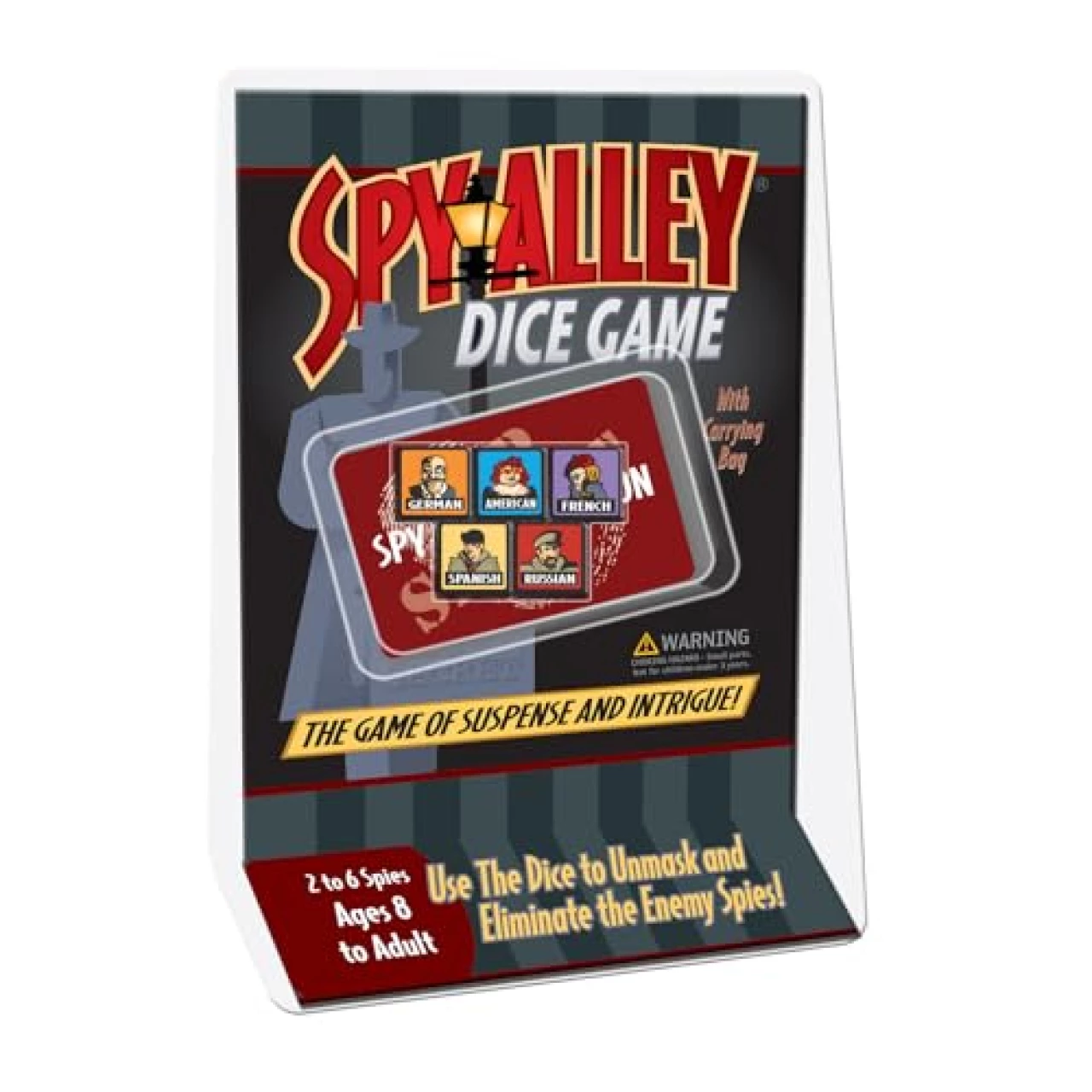 SPY ALLEY Dice Game - Quick and Easy Travel Dice Game