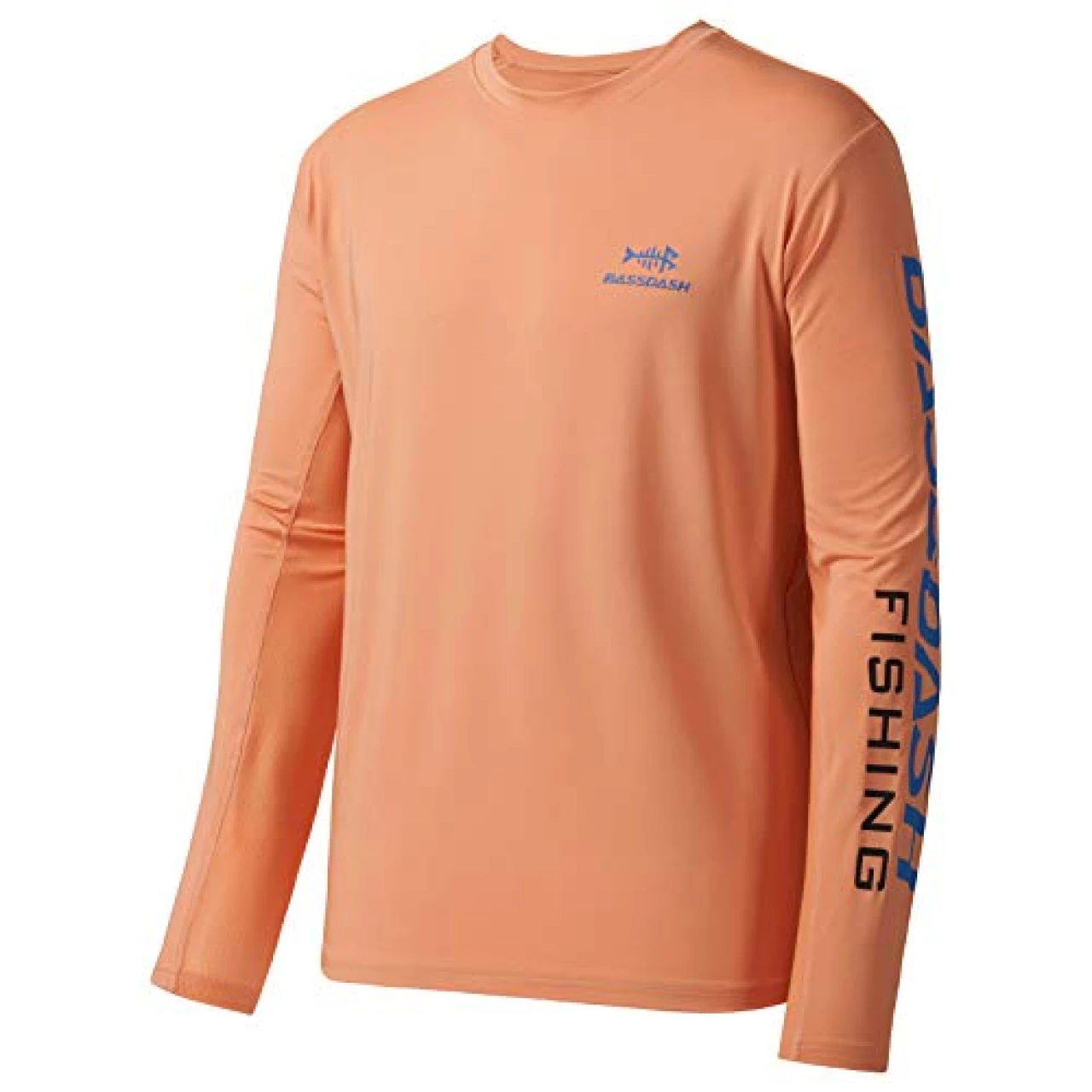 BASSDASH Fishing T Shirts for Men UV Sun Protection UPF 50+ Long Sleeve Tee T-Shirt