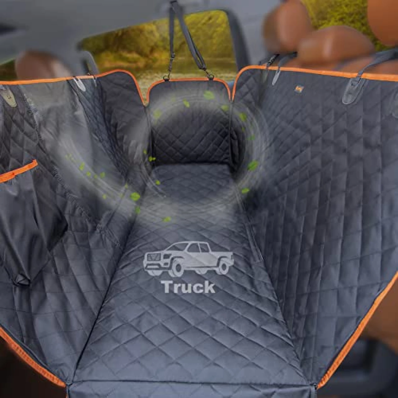 iBuddy Seat Cover for Trucks with Mesh Window