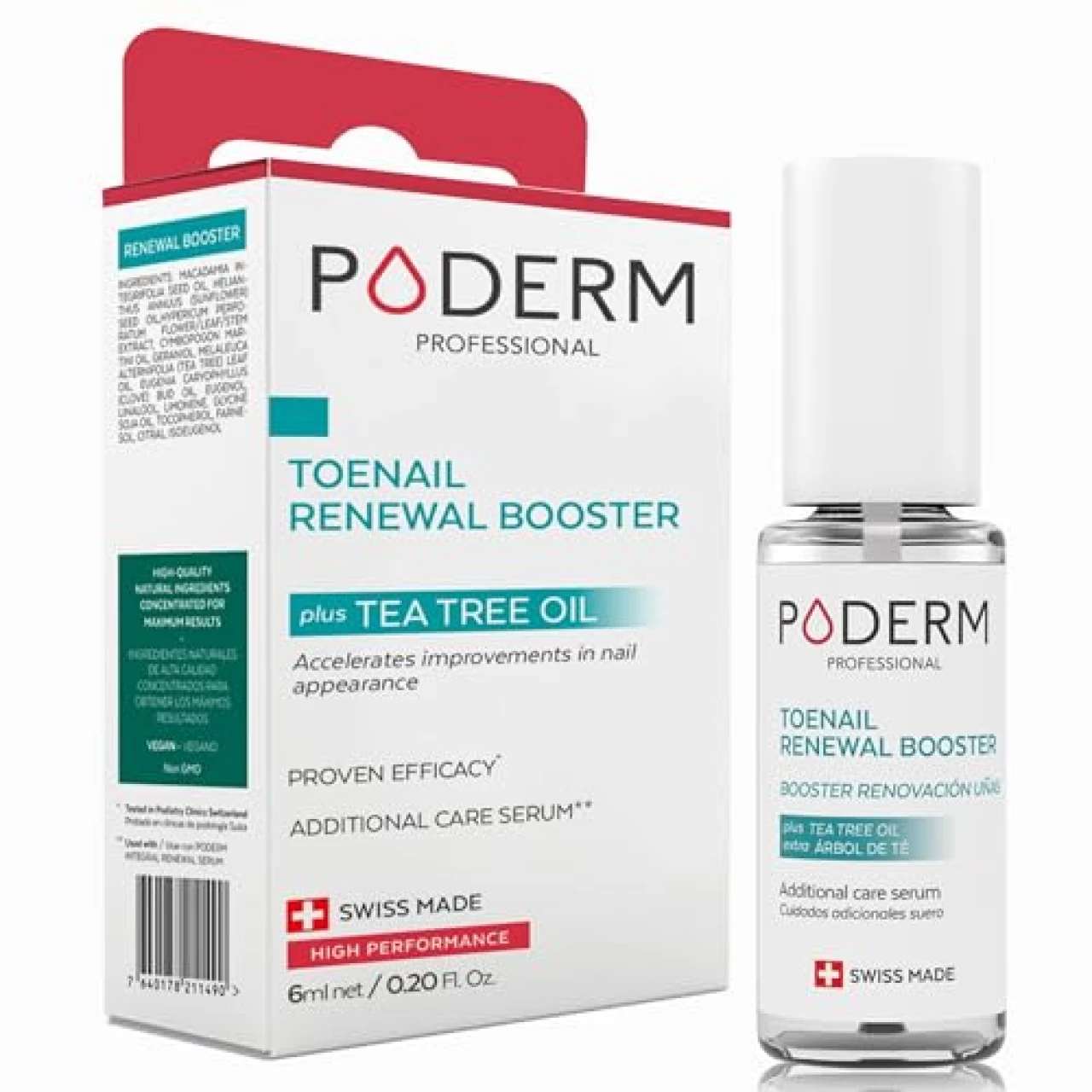 PODERM - TOENAIL RENEWAL BOOSTER - TEA TREE oil-serum