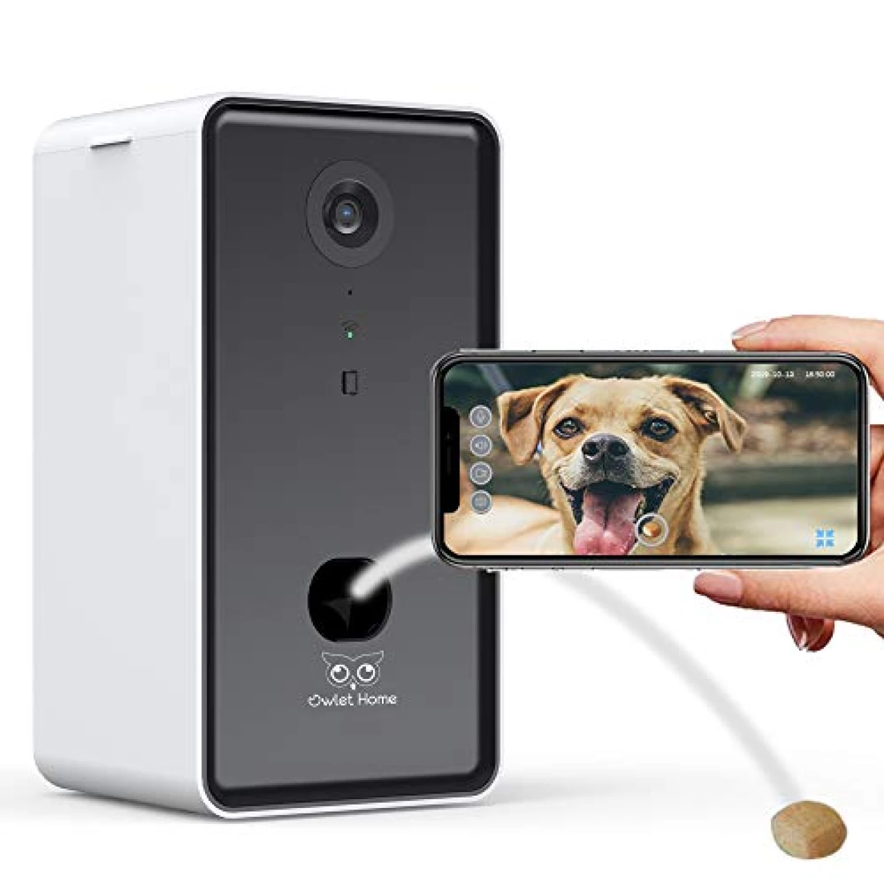 Owlet Home Pet Camera with Treat Dispenser
