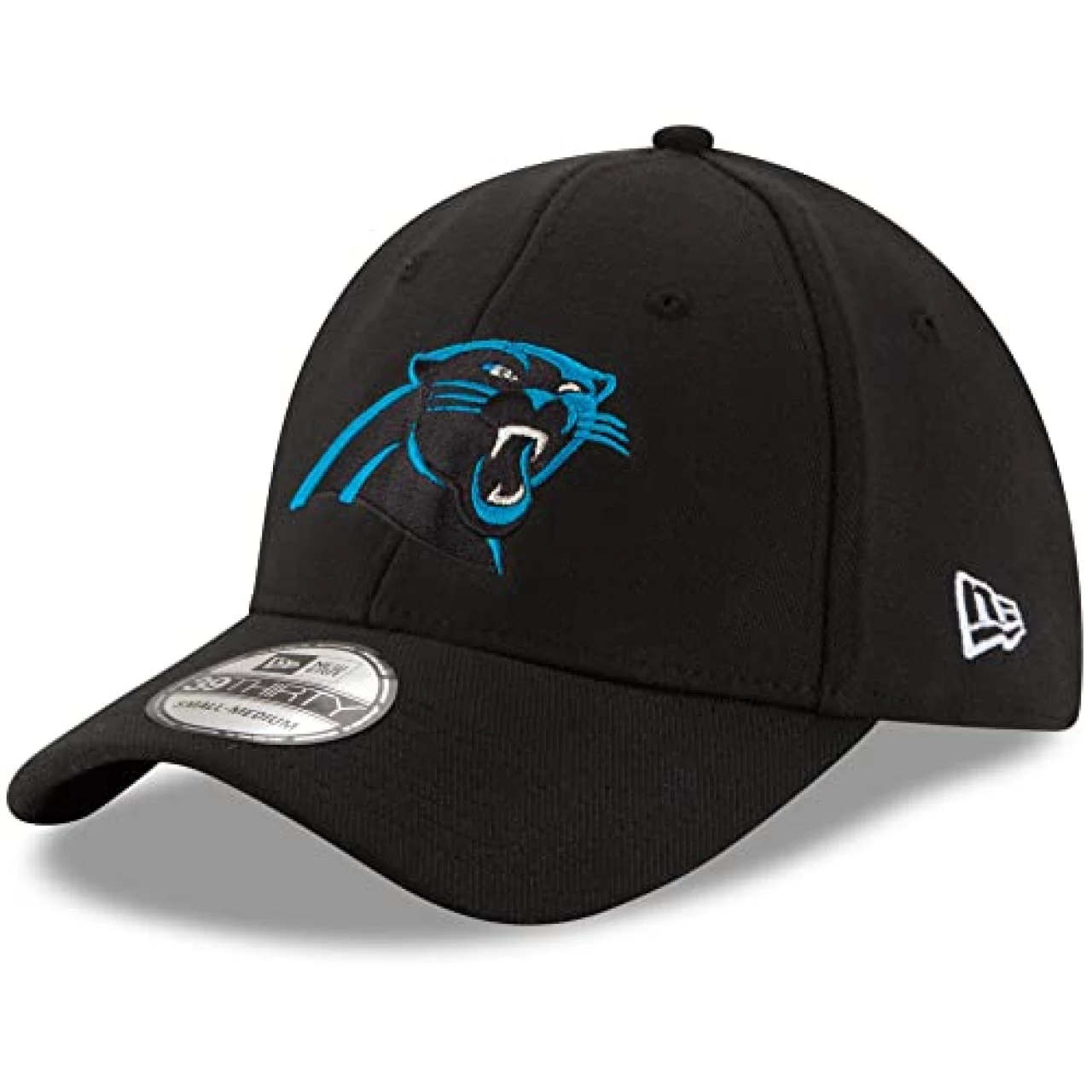 New Era NFL Team Classic 39THIRTY Stretch Flex Fit Hat Cap (as1, Alpha, m, l, Carolina Panthers, Medium/Large)