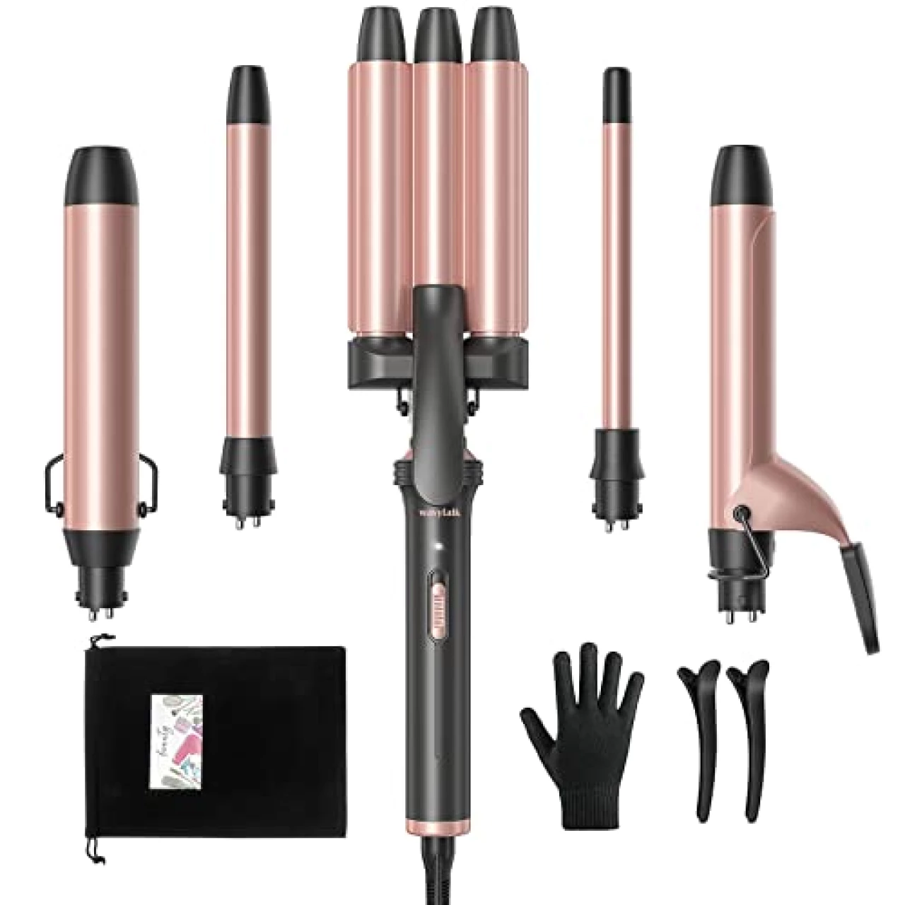 Wavytalk 5 in 1 Curling Iron Set