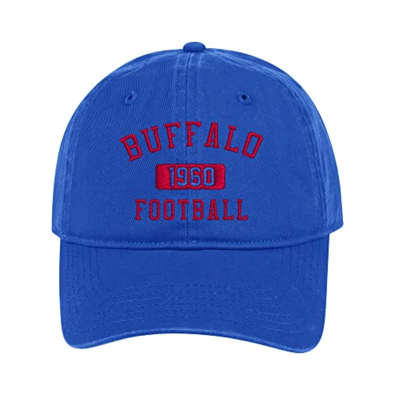 Buffalo Cap Hat Classic Vintage Embroidered Hat Cap for Men Women Gift Cap Adjustable Blue