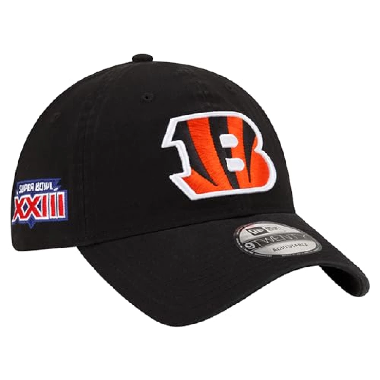 New Era Men&rsquo;s Black Cincinnati Bengals Distinct 9TWENTY Adjustable Hat