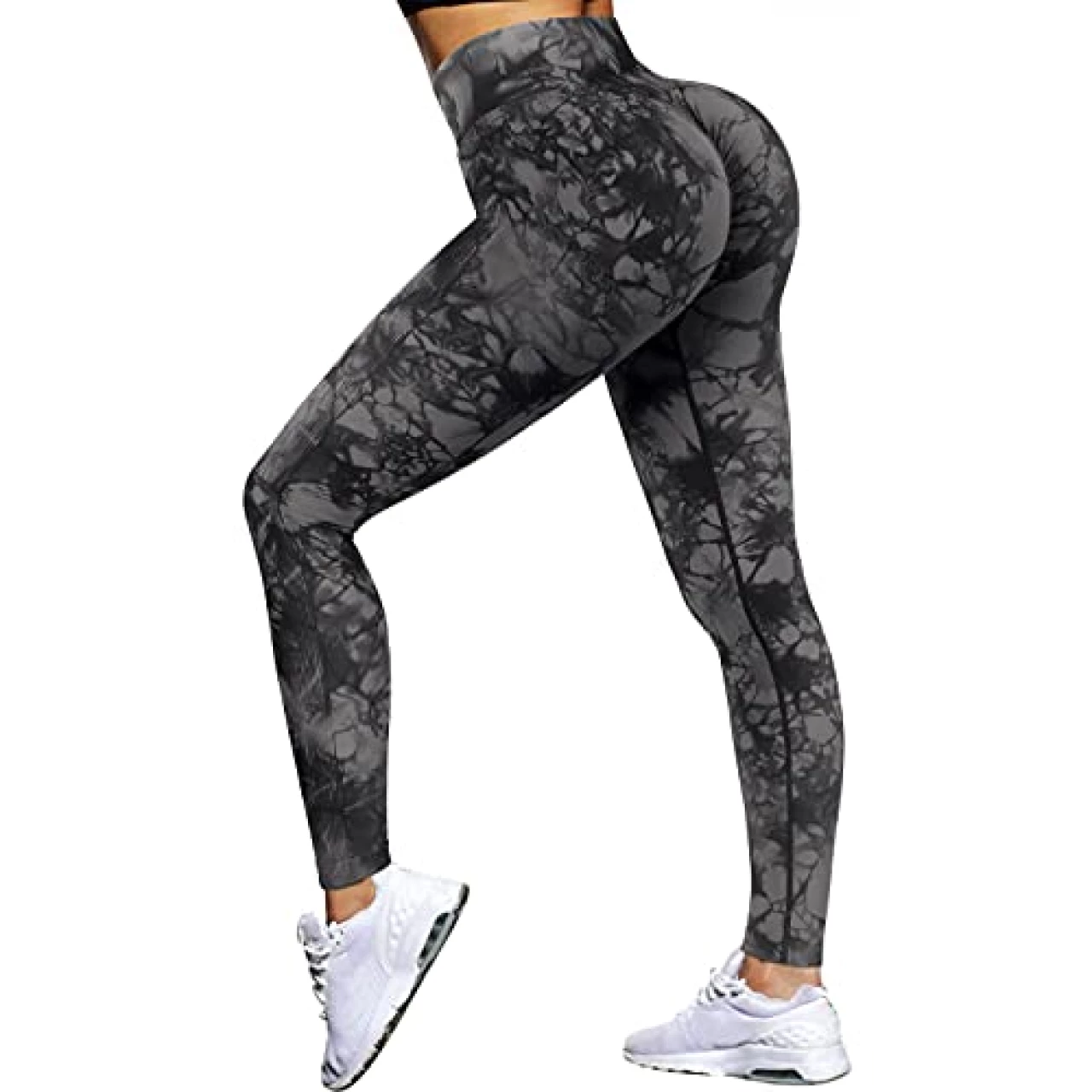 OMKAGI Women Scrunch Butt Lifting Leggings