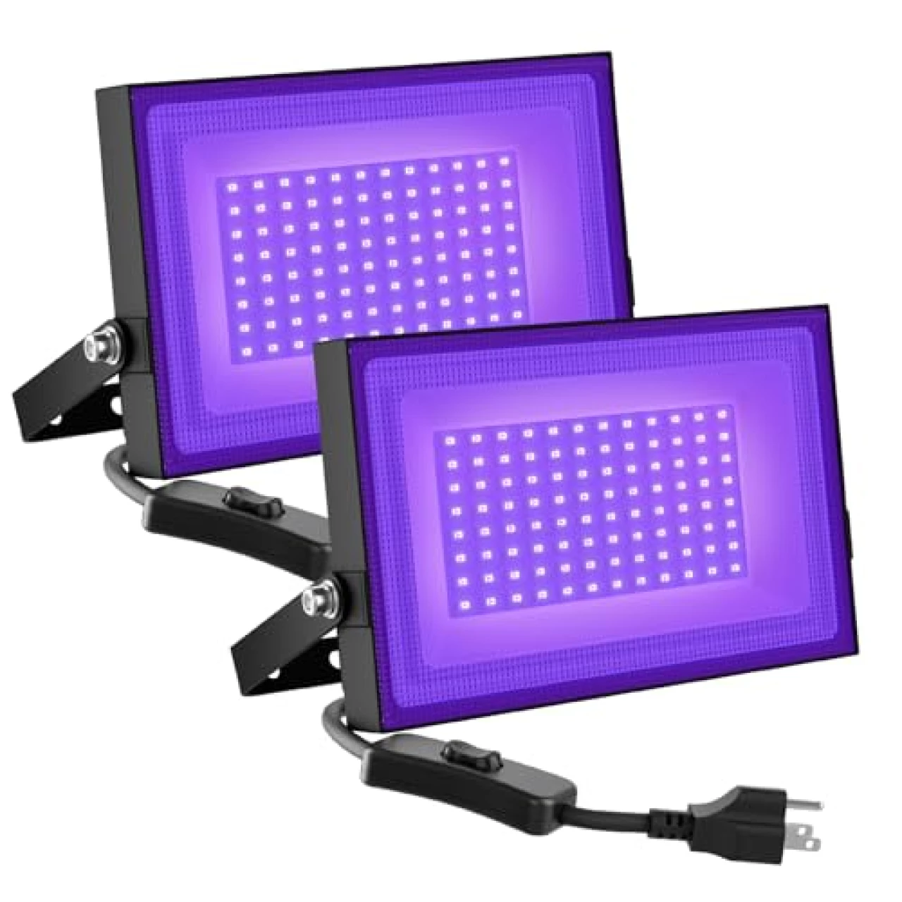 Onforu 2 Pack 50W LED Black Lights, Blacklight Flood Light