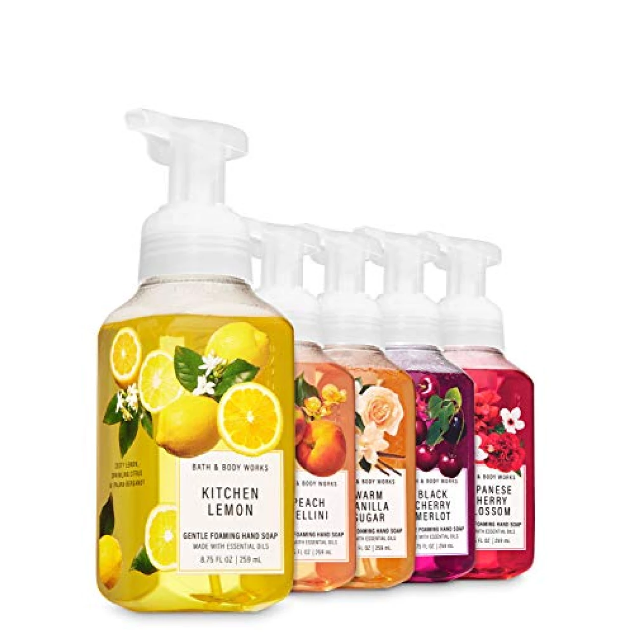 Bath and Body Works Fall Loves 2020 - Set of 5 Foaming Hand Soaps