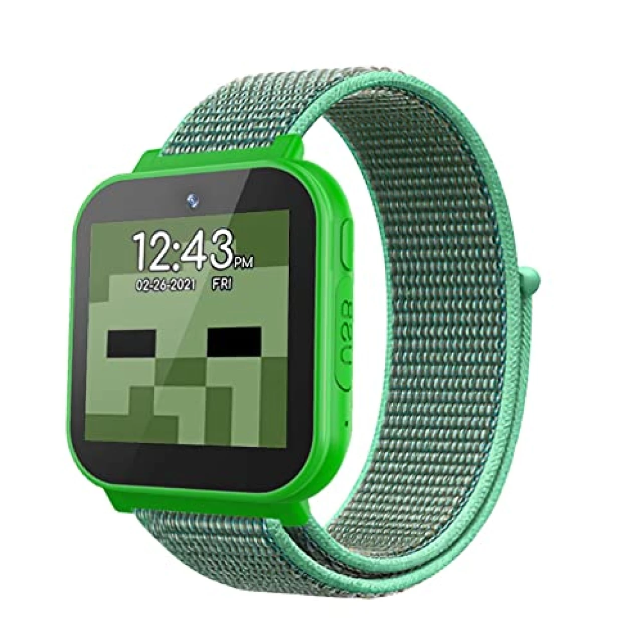 Kuaguozhe Nylon Bands Compatible with Minecraft, Accutime, JoJo Siwa, Sonic, Frozen Kids Touchscreen Interacitve Smart Watches, Hook &amp; Loop Watch Bands for Boys and Girls