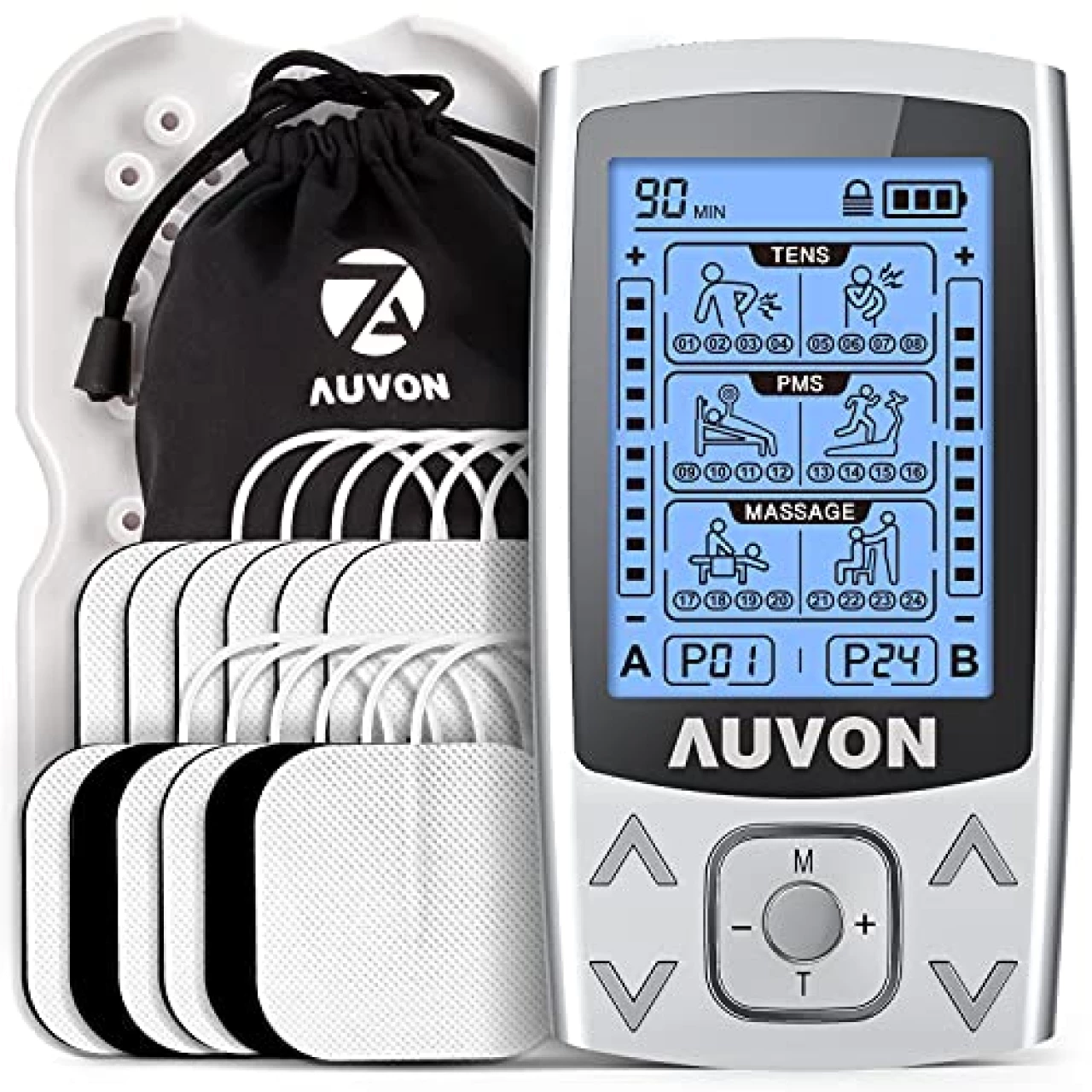 AUVON Dual Channel TENS EMS Unit