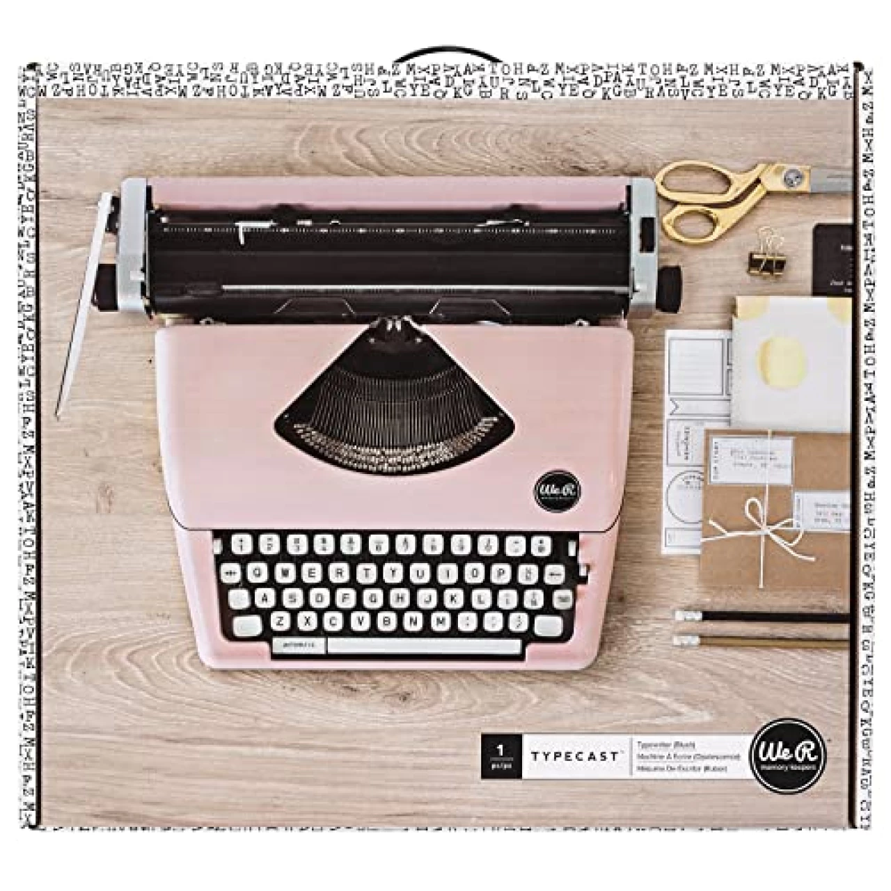 We R Memory Keepers Typewriter- Pink