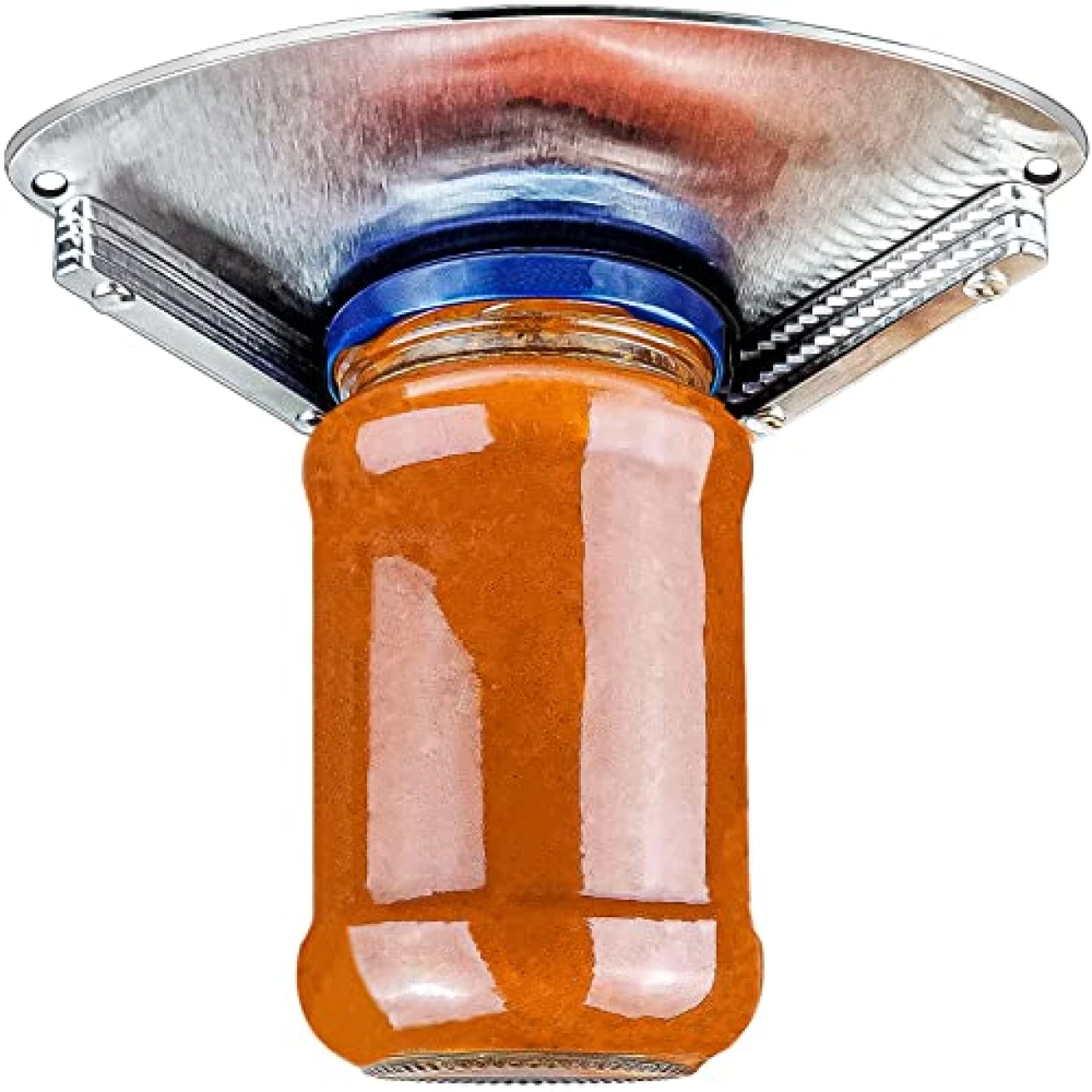 Upgraded Stainless Steel Jar Opener for Seniors, Under Cabinet Jar Openers for Weak Hands, Jar Lid &amp; Bottle Cap Opener Tool, Under Counter Can Opener, One Handed Jar opener