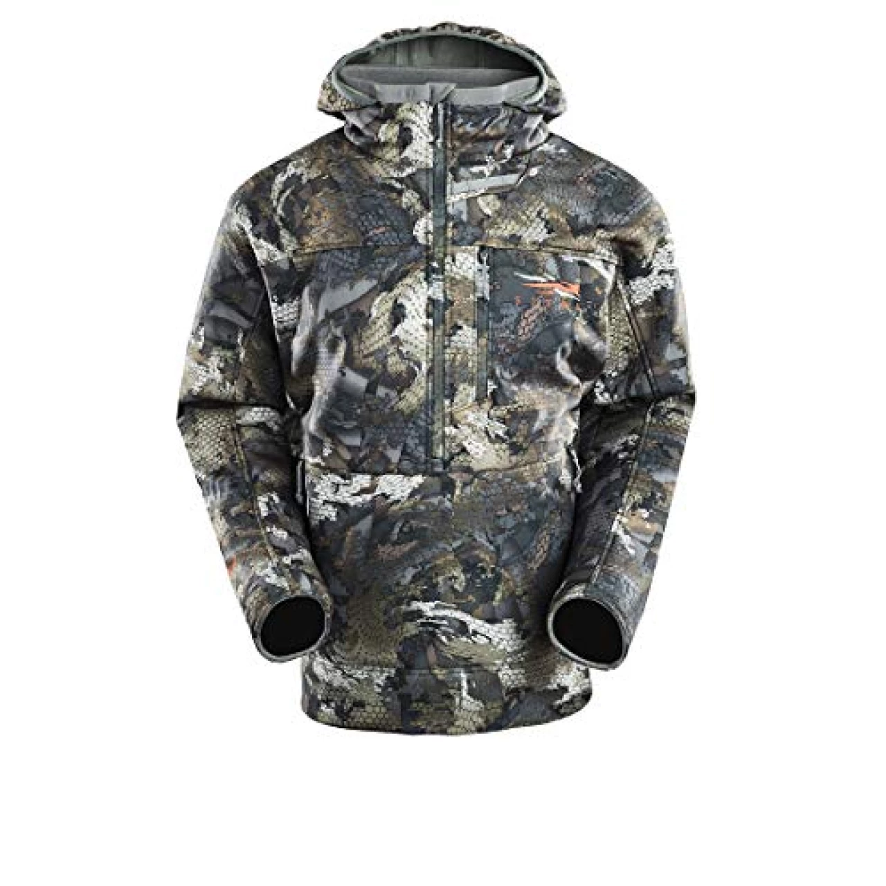 Sitka Men&rsquo;s Hunting Windproof Gore-Tex Camo Dakota Hoody, Optifade Timber, Large