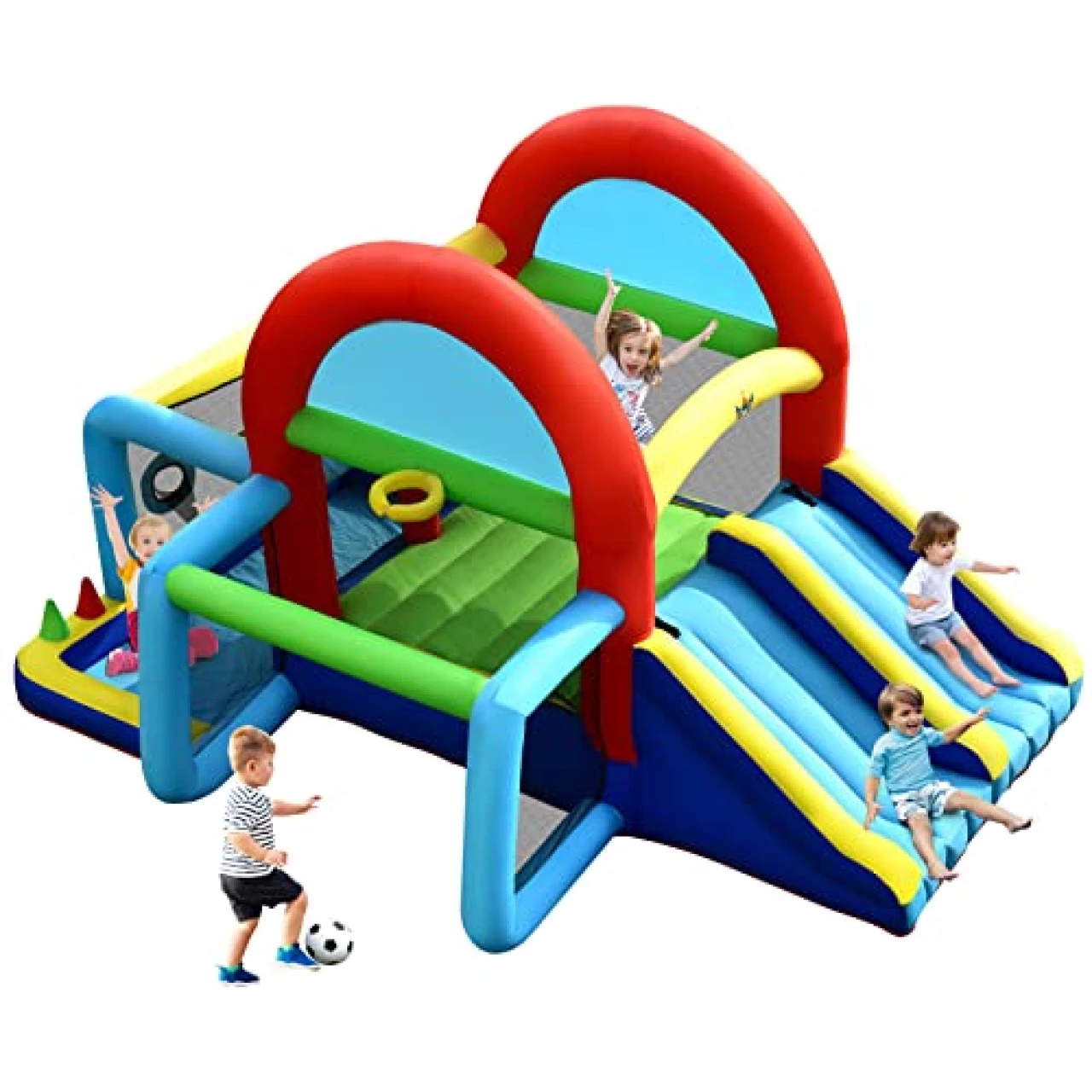 BOUNTECH 8 in 1 Inflatable Bounce House