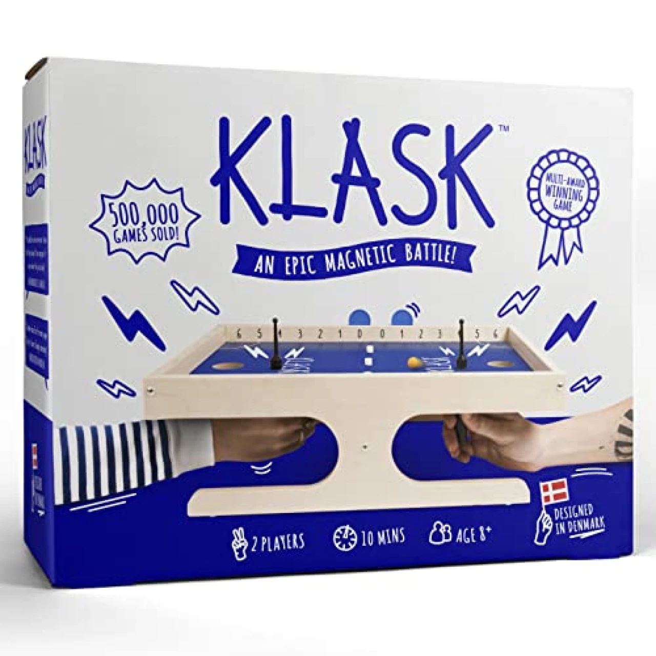 KLASK: The Magnetic Award-Winning Party Game of Skill - for Kids and Adults