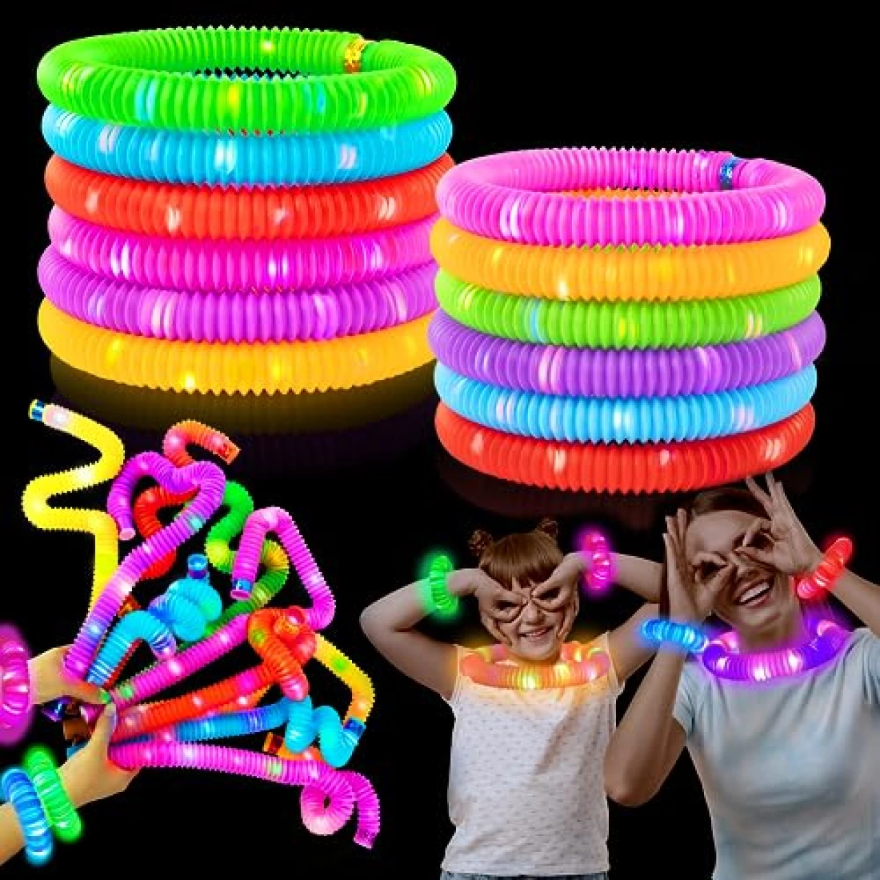 Kannove Glow Sticks Party Pack (12 Pack)