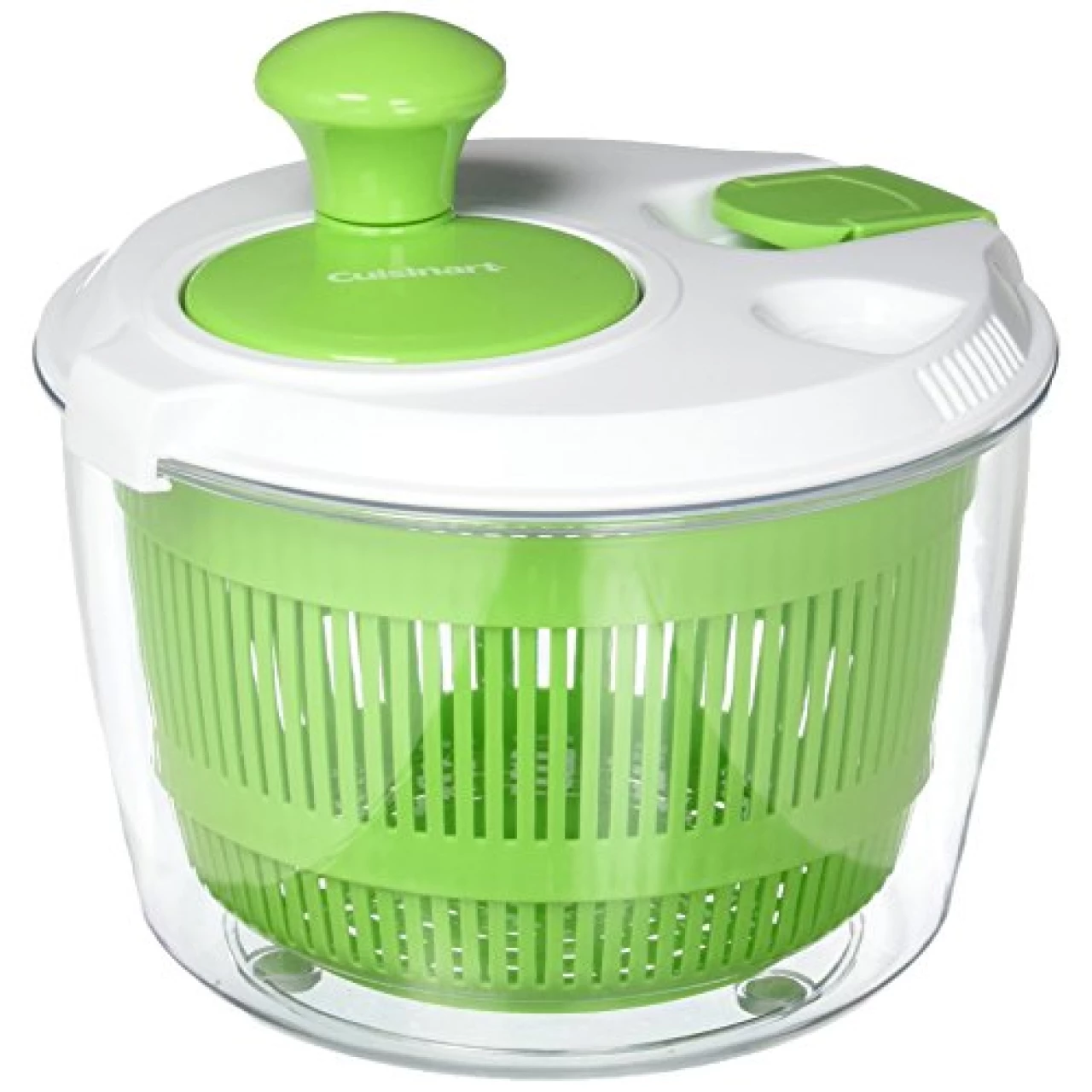 Cuisinart Salad Spinner- Wash, Spin &amp; Dry Salad Greens, Fruits &amp; Vegetables, 3qt, CTG-00-SSAS