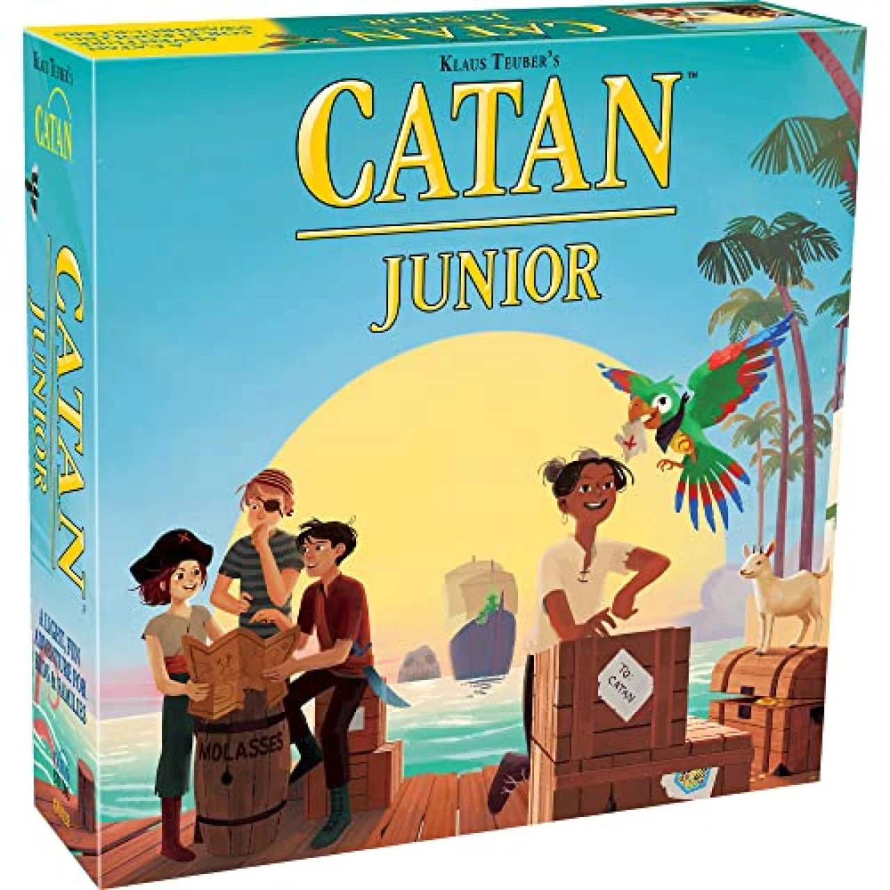 CATAN Junior Board Game | Board Game for Kids | Strategy Game for Kids | Family Board Game | Adventure Game for Kids | Ages 6+ | For 2 to 4 players | Average Playtime 30 minutes