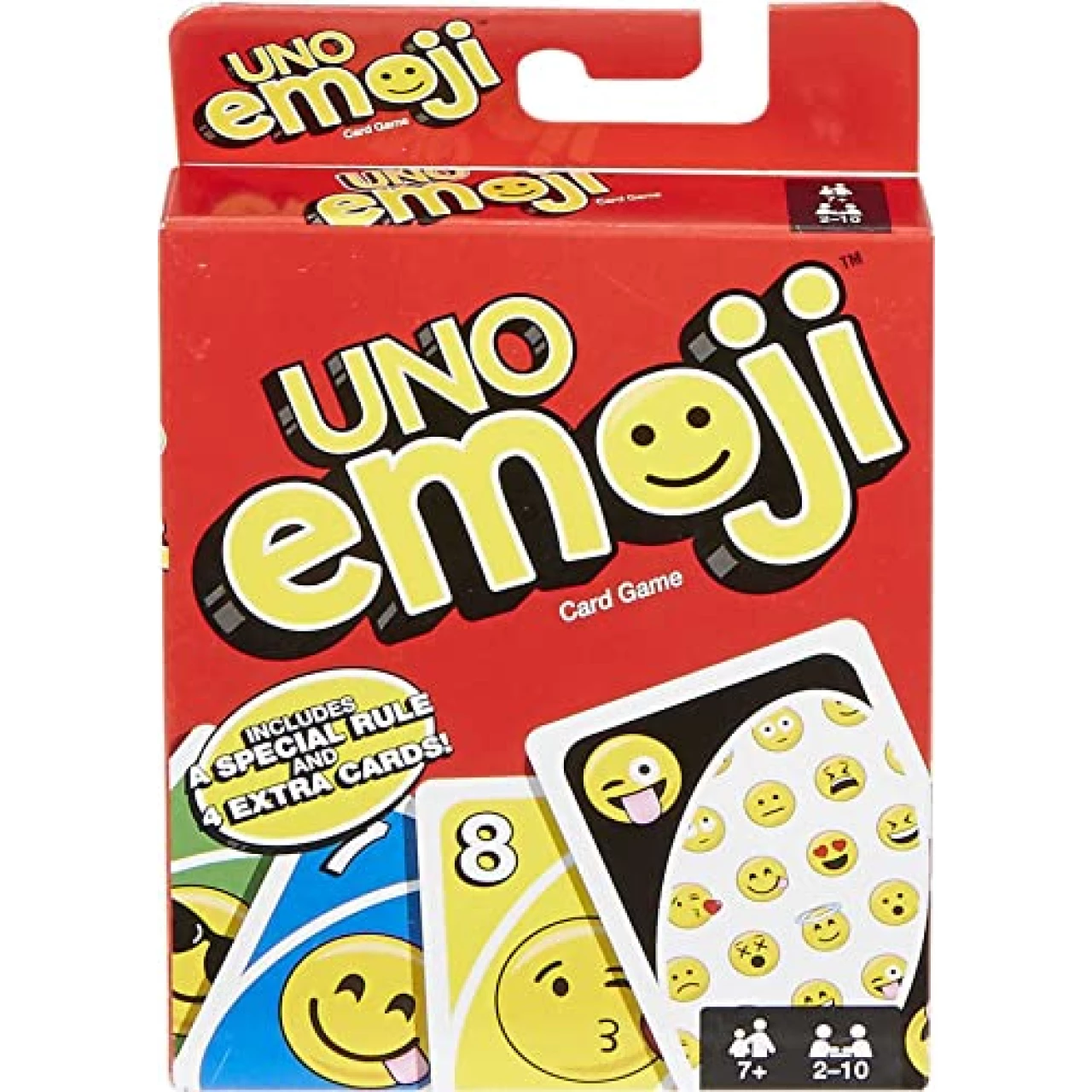 Mattel Games UNO Emojis Multicolor Basic Pack for 7 years and up