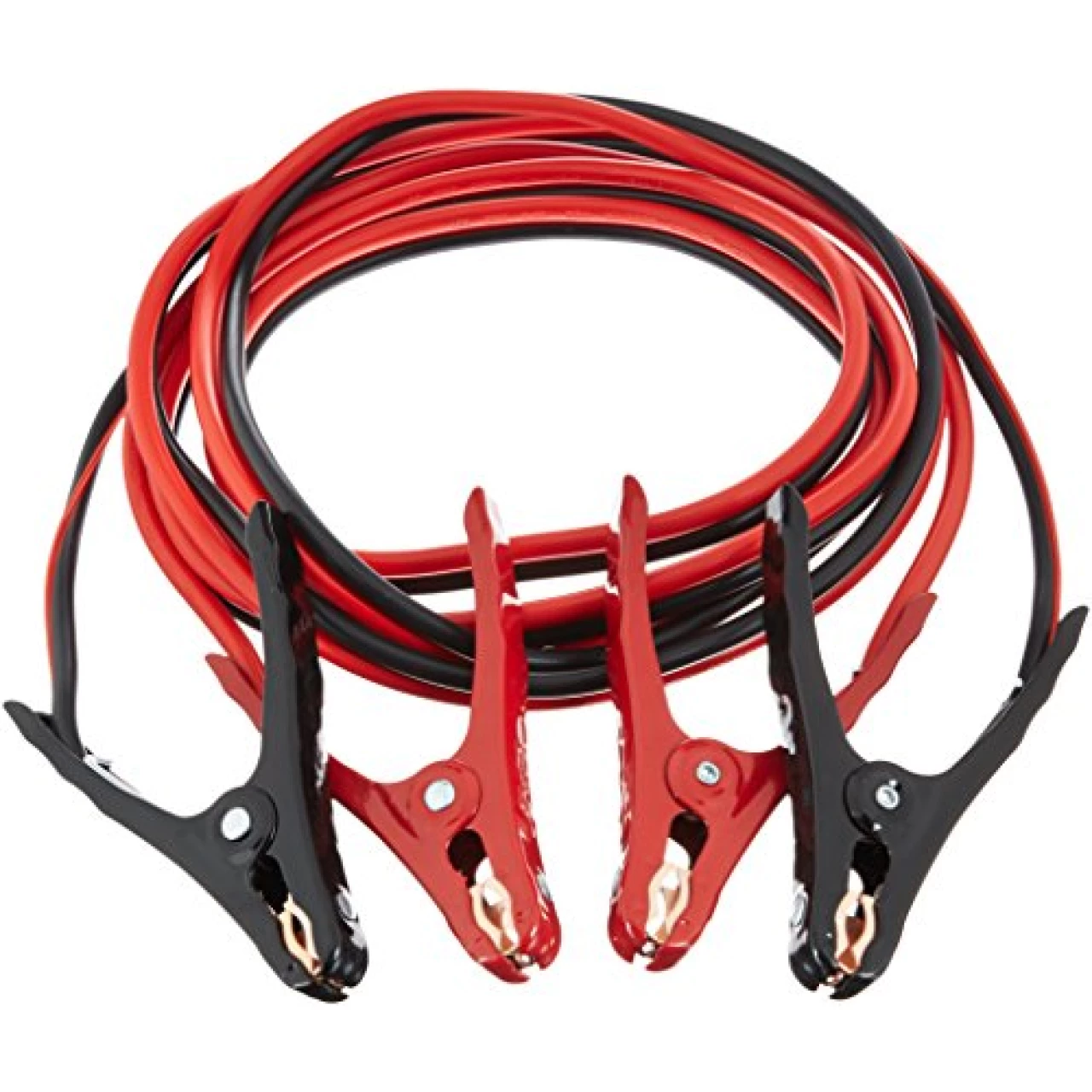 Amazon Basics Jumper Cable for Car Battery, 10 Gauge, 12 Foot