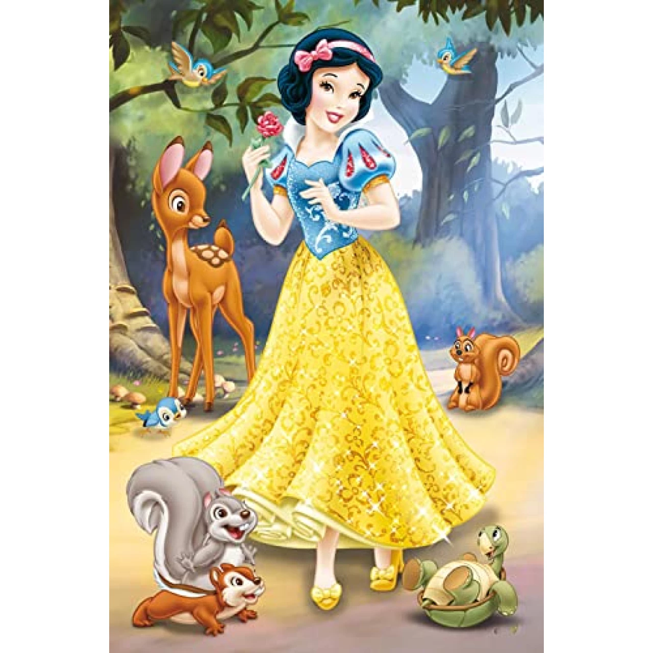 Diamond Painting Kits - Snow White 5D Diamond Art for Adults Kids Full Drill Round Crystal Pictures Home Wall Art (12&quot; X 16&quot;)