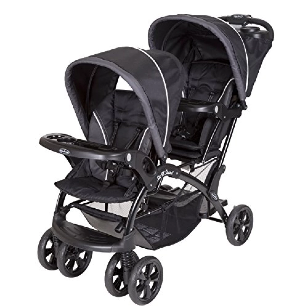 Baby Trend Sit N&rsquo; Stand Double Stroller, Onyx