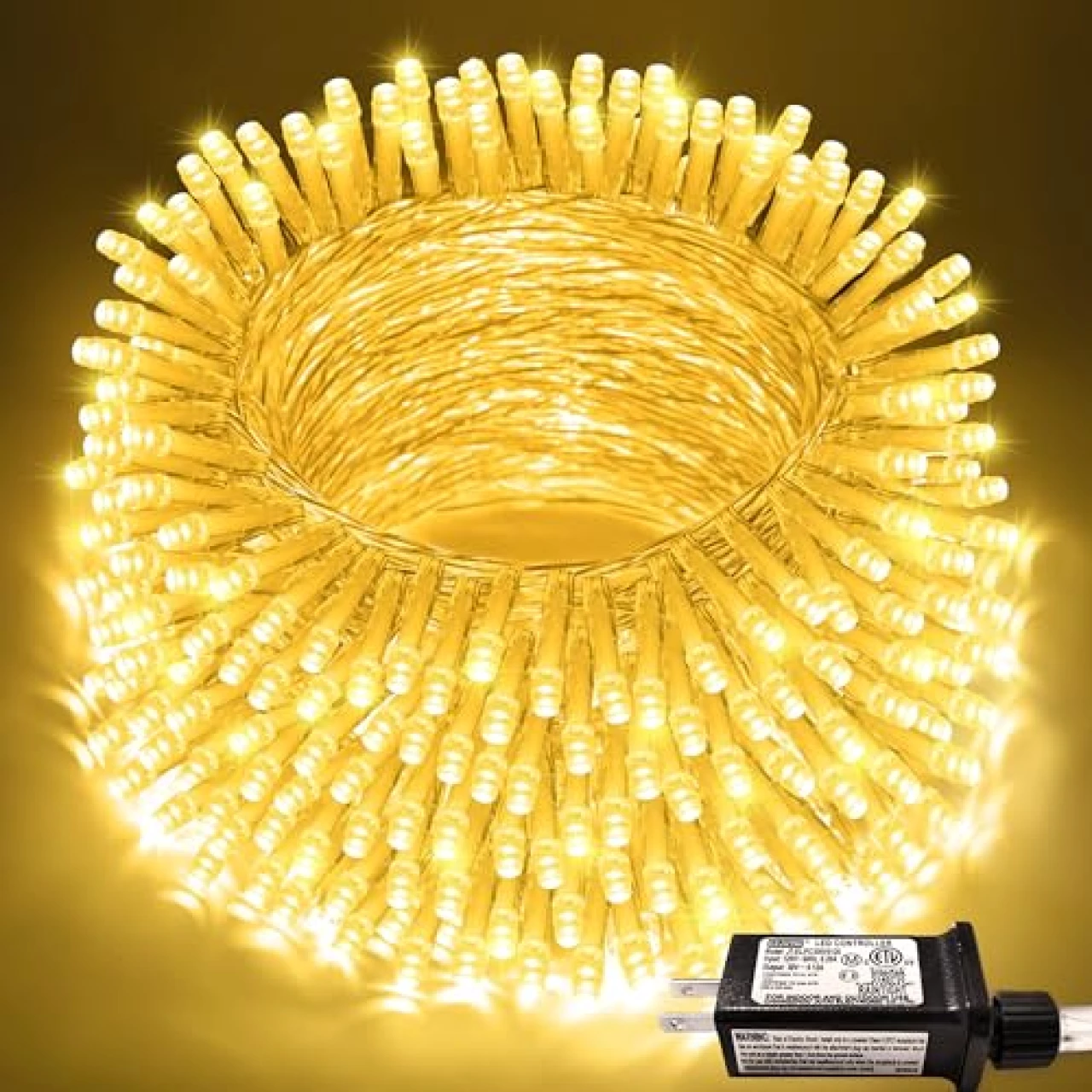 JMEXSUSS 66ft 200 LED Christmas String Lights Waterproof