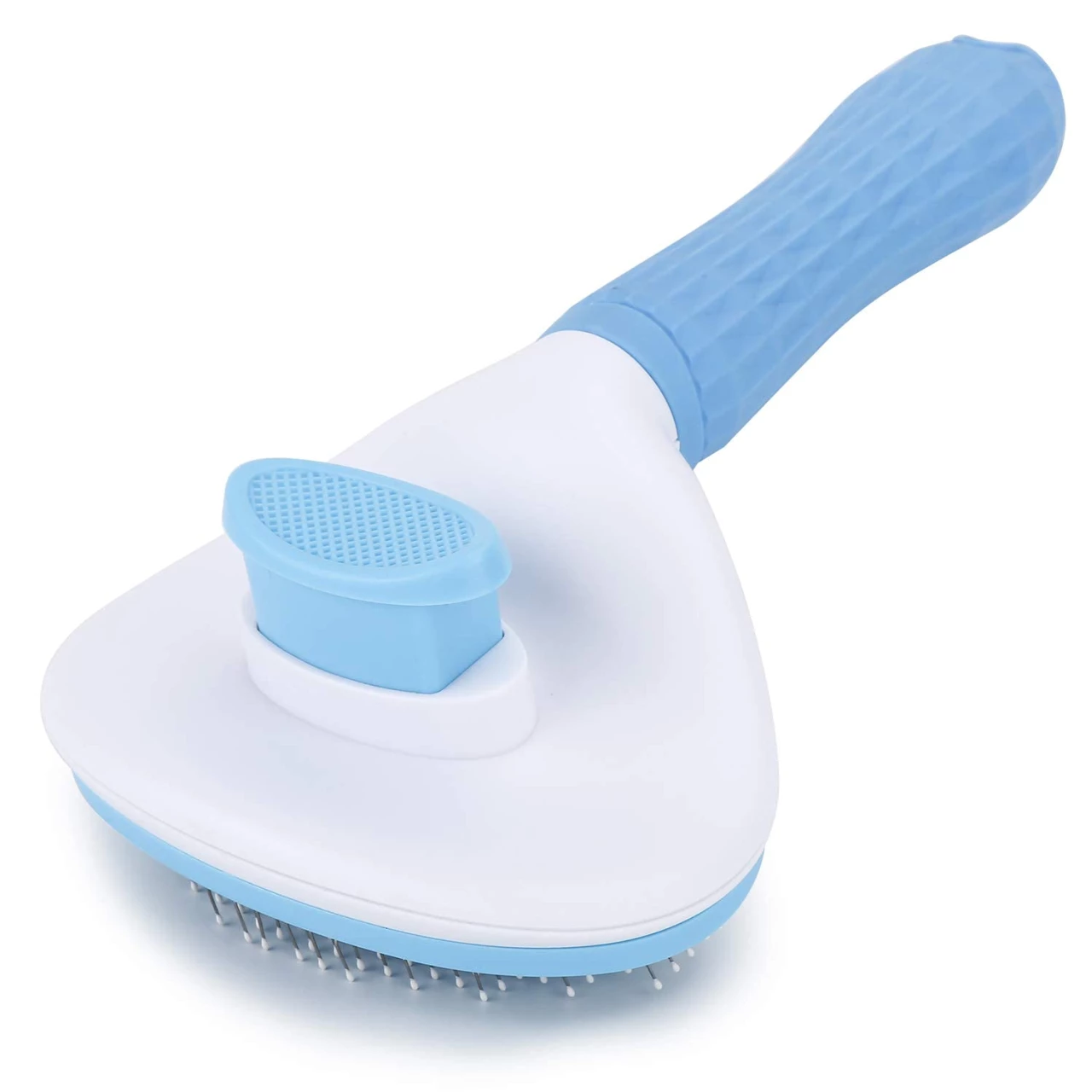 Depets Self Cleaning Slicker Brush, Dog Cat Bunny Pet Grooming Shedding Brush