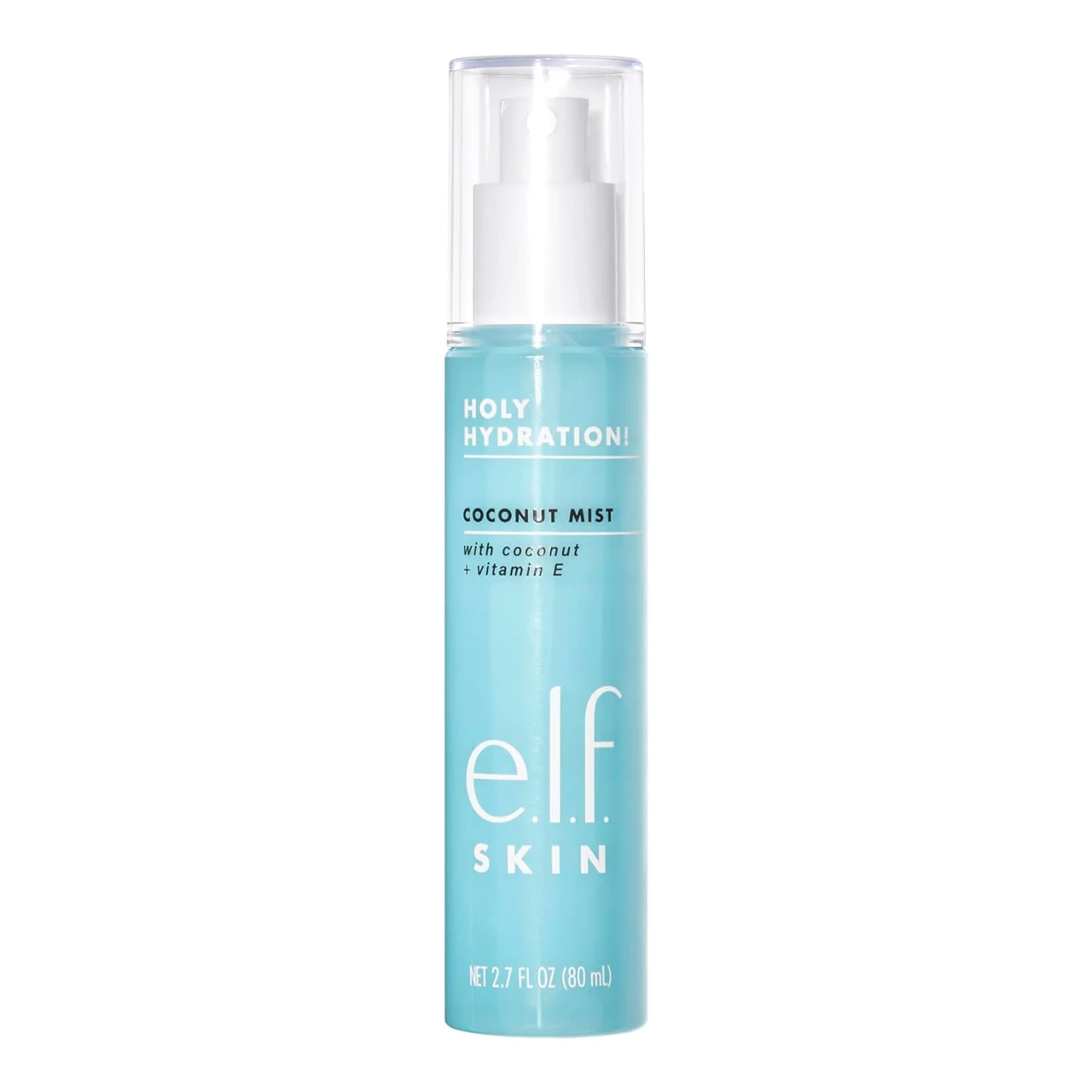 e.l.f. Cosmetics Holy Hydration! Hydrating Coconut Mist, Refreshes, Soothes &amp; Invigorates Skin, Tropical Scent, 2.7 Fl Oz (Pack of 1)
