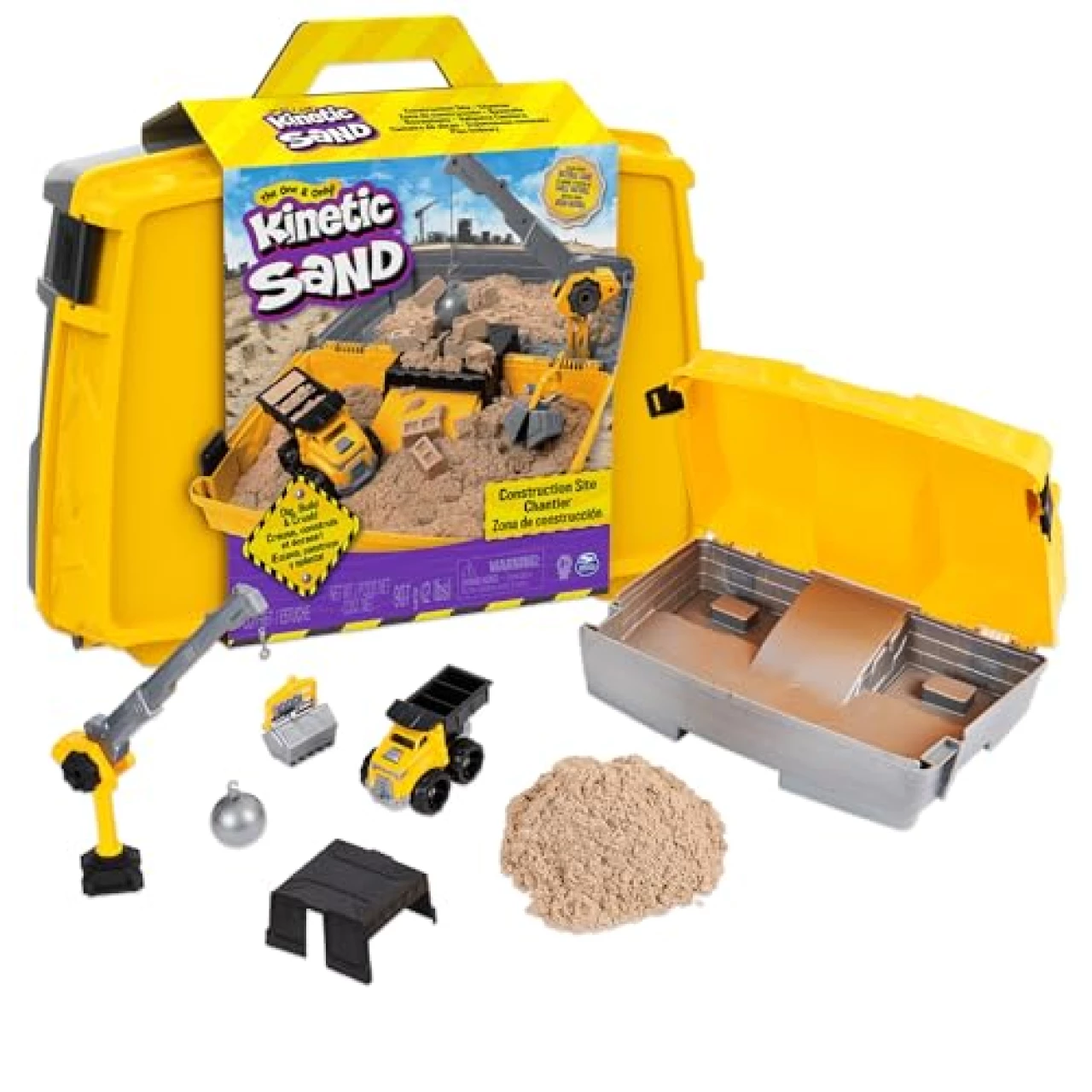 Kinetic Sand Construction Site