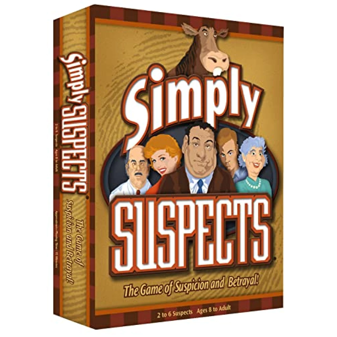 Simply Suspects - Strategy Board Game - from Spy Alley