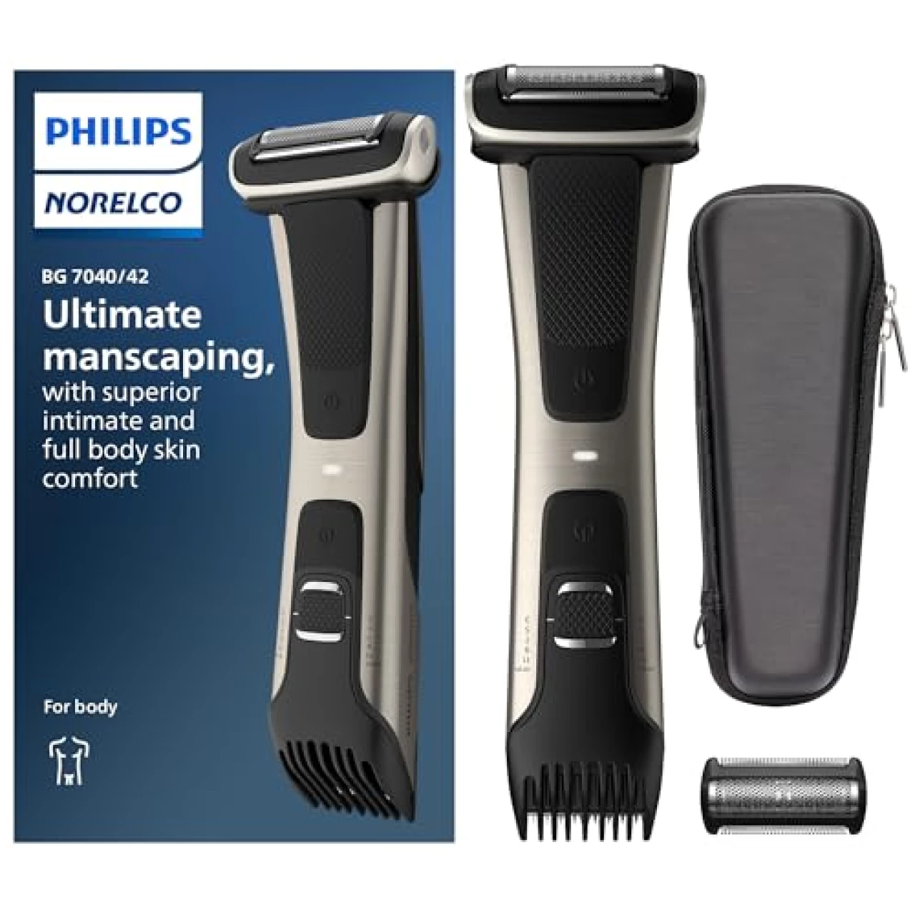 Philips Norelco Bodygroom Series 7000 Trimmer &amp; Shaver