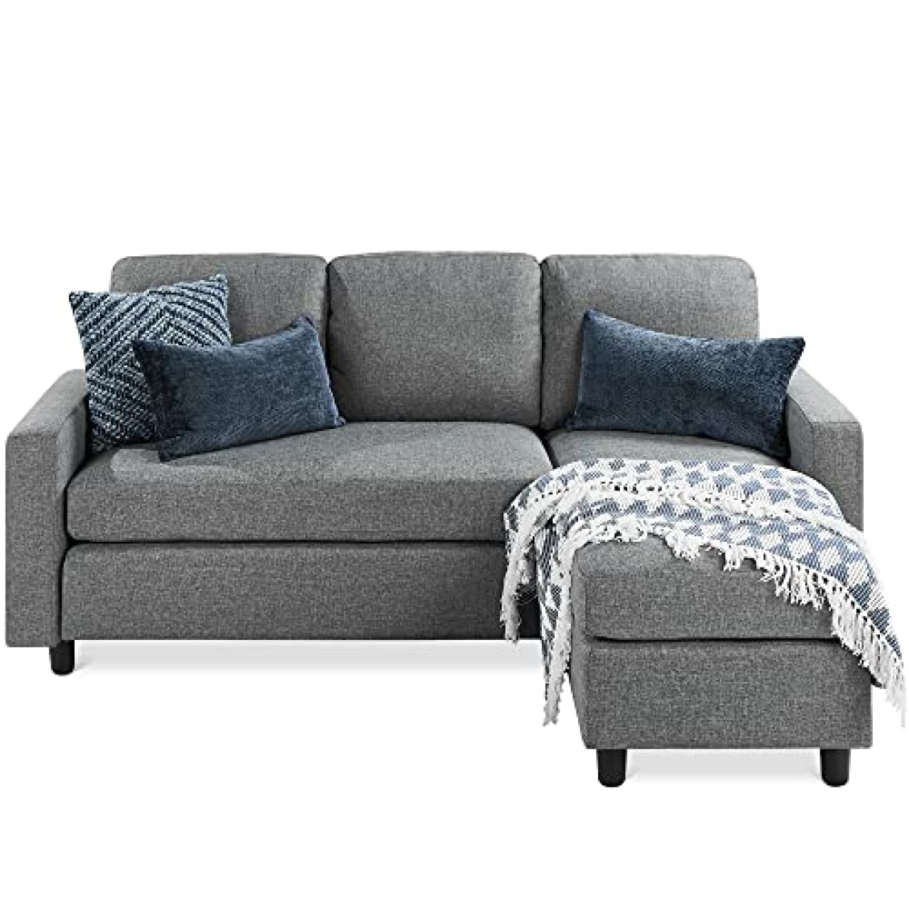 Best Choice Products Upholstered Sectional Sofa