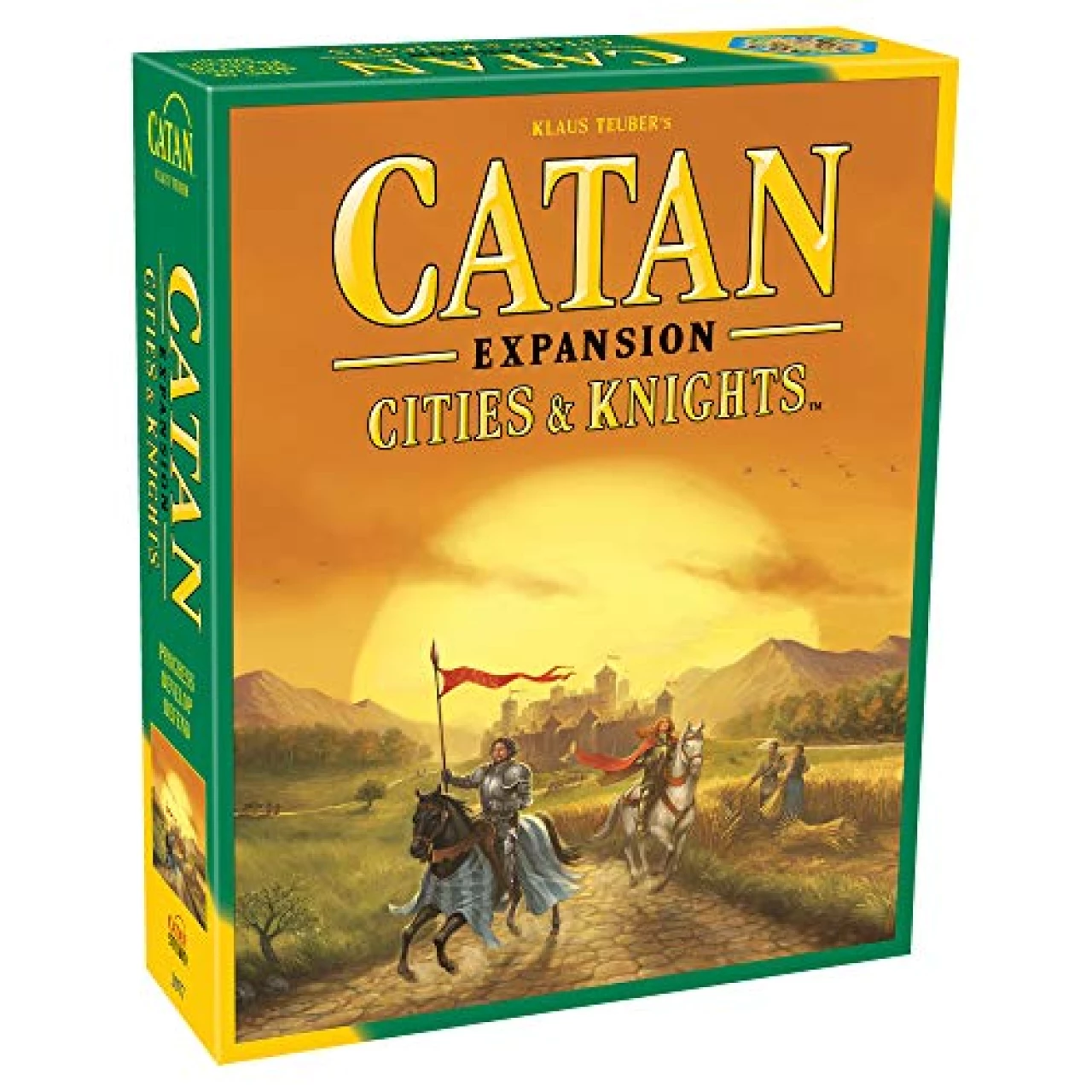 CATAN Cities &amp; Knights Board Game EXPANSION | Strategy Adventure Family for Adults and Kids Ages 12+ 3-4 Players Average Playtime 90 Minutes Made by Studio For 3 to 4 Players