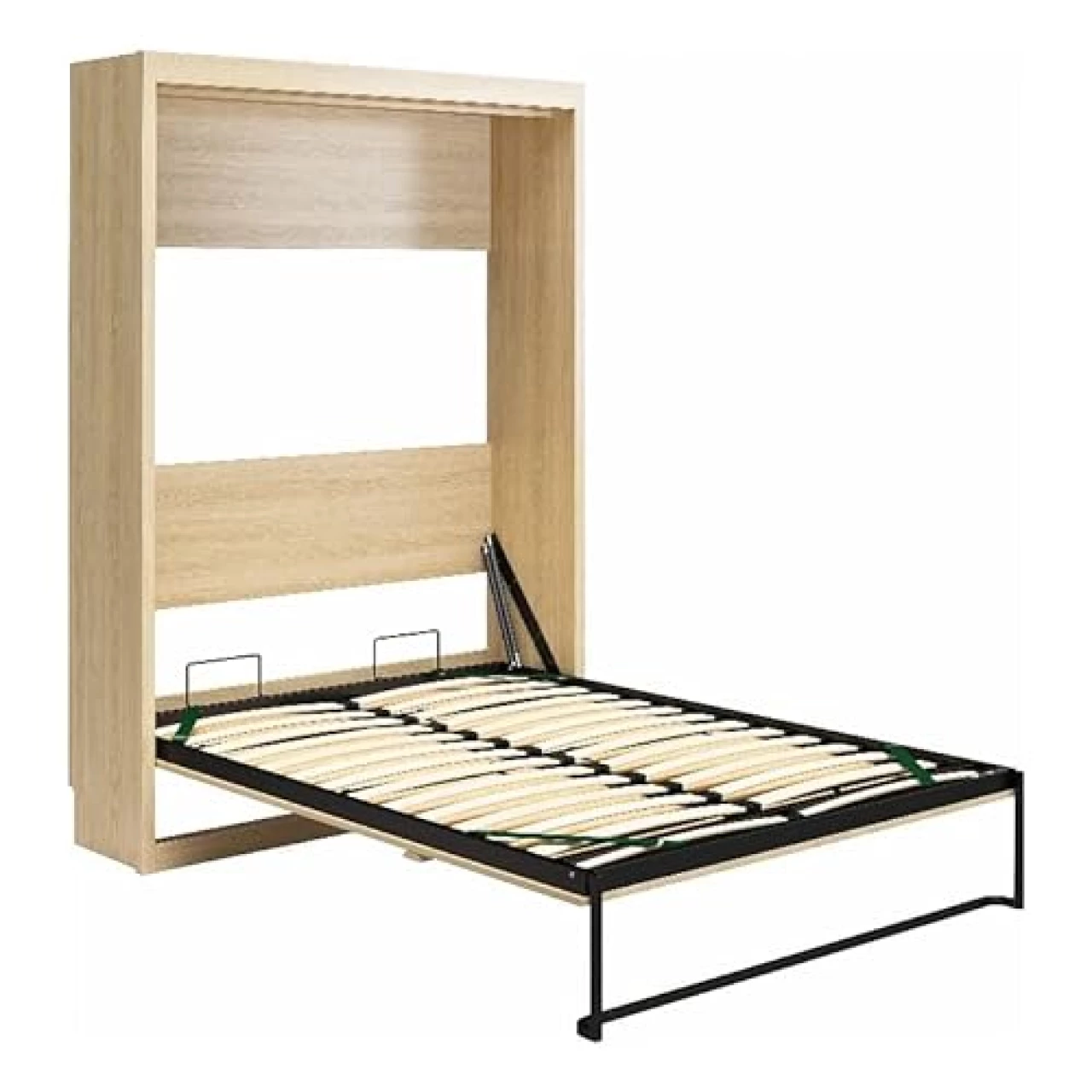 Signature Sleep Paramount Full Murphy Wall Bed in Light Oak