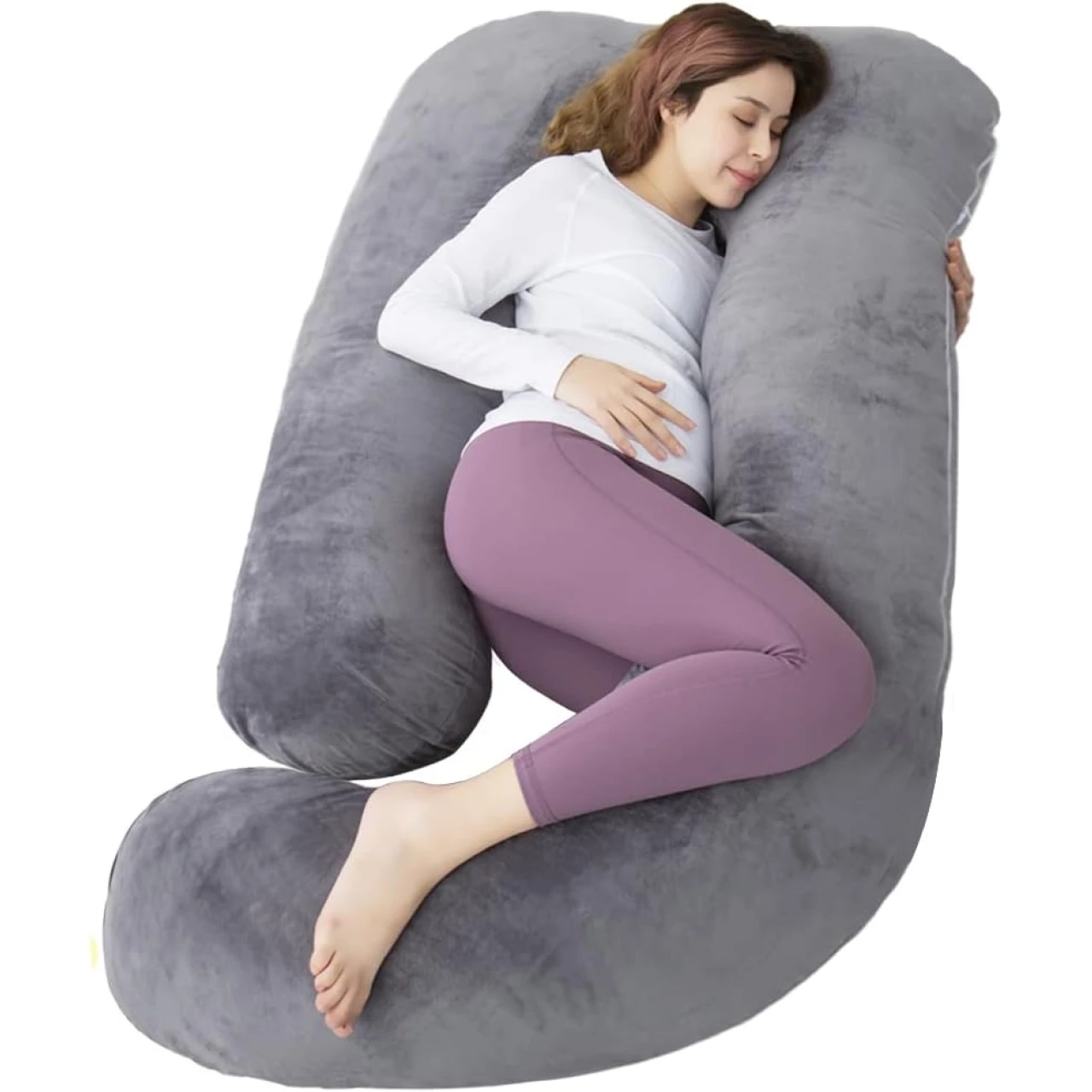 AMCATON 60 Inch Pregnancy Pillow